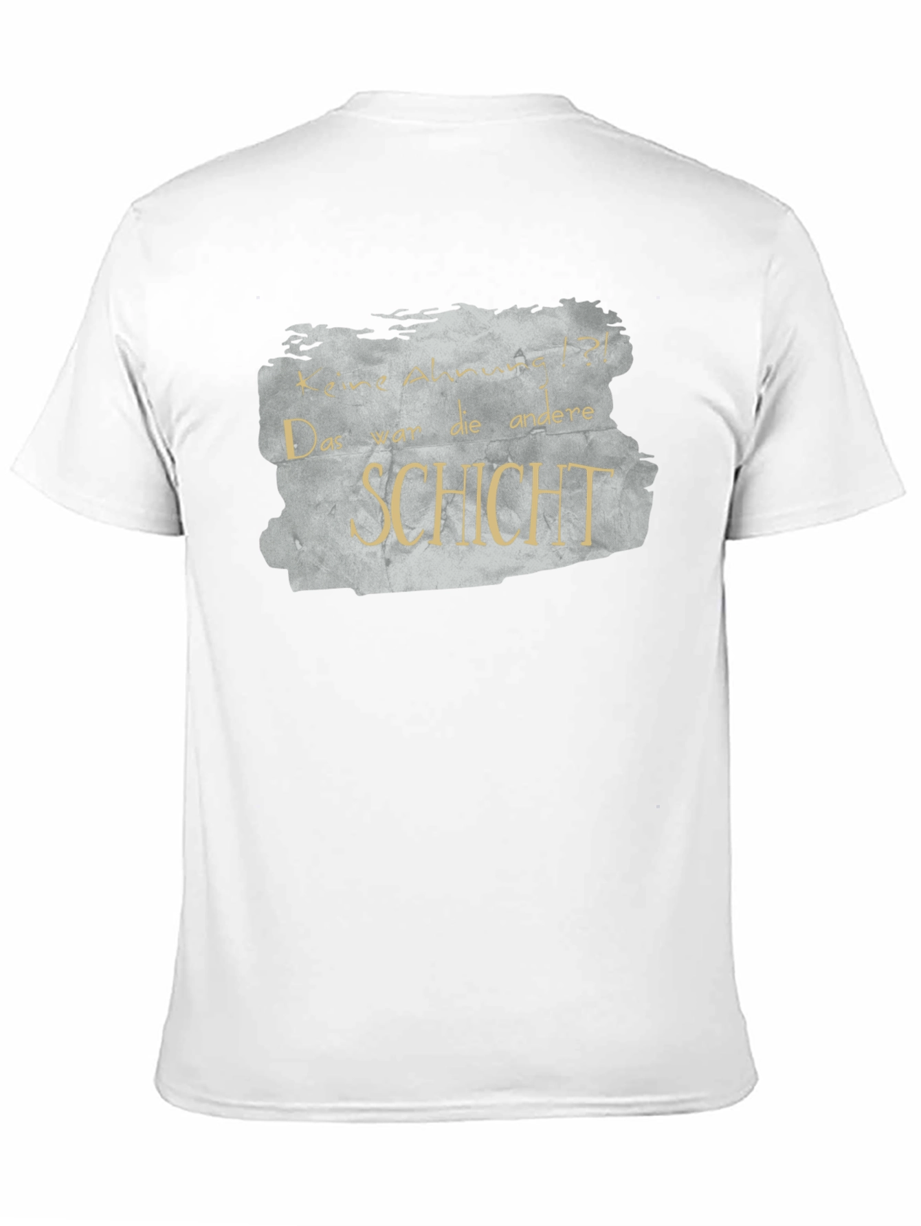 Keine Ahnung T-Shirt - Funny German Phrase Tee