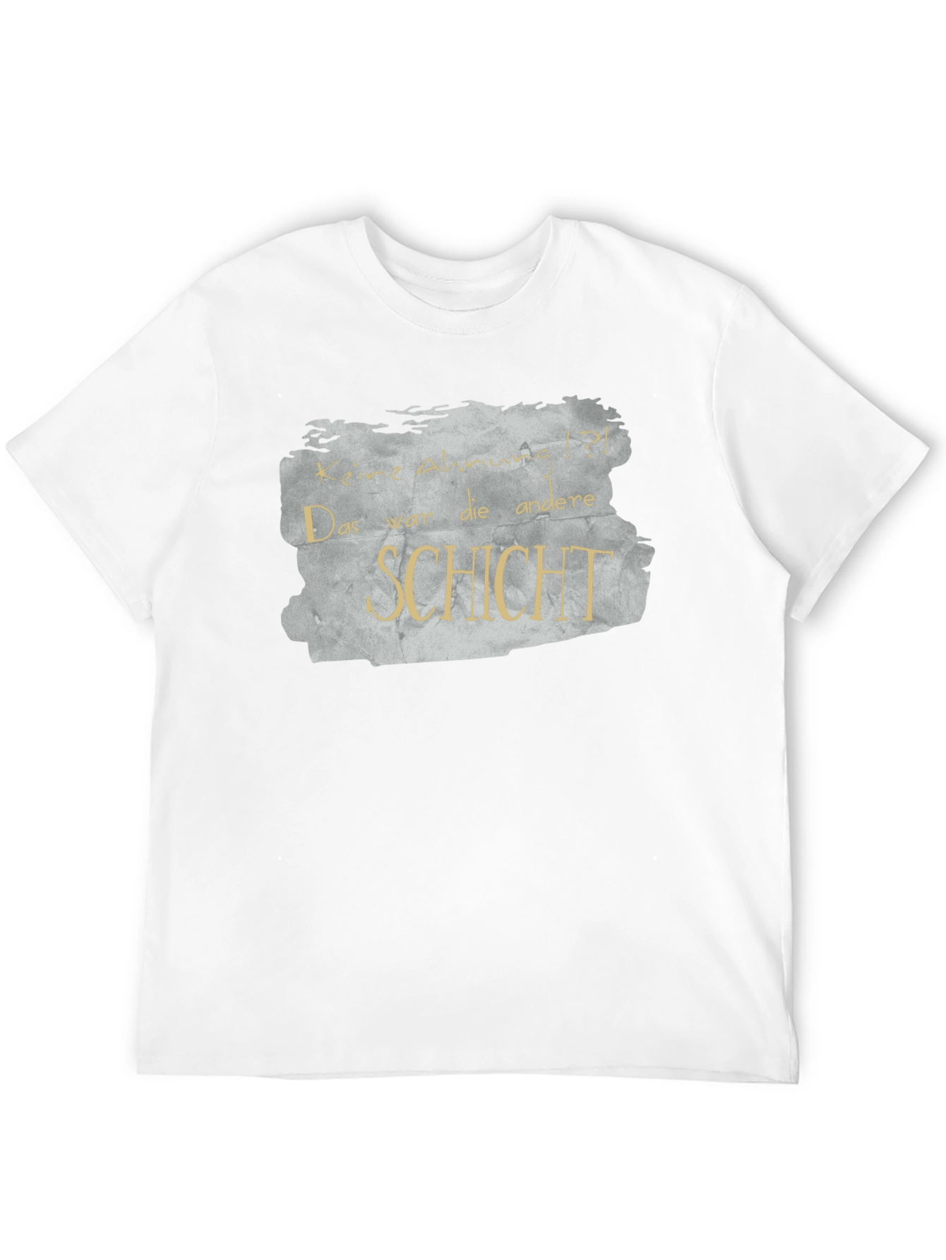 Keine Ahnung T-Shirt - Funny German Phrase Tee