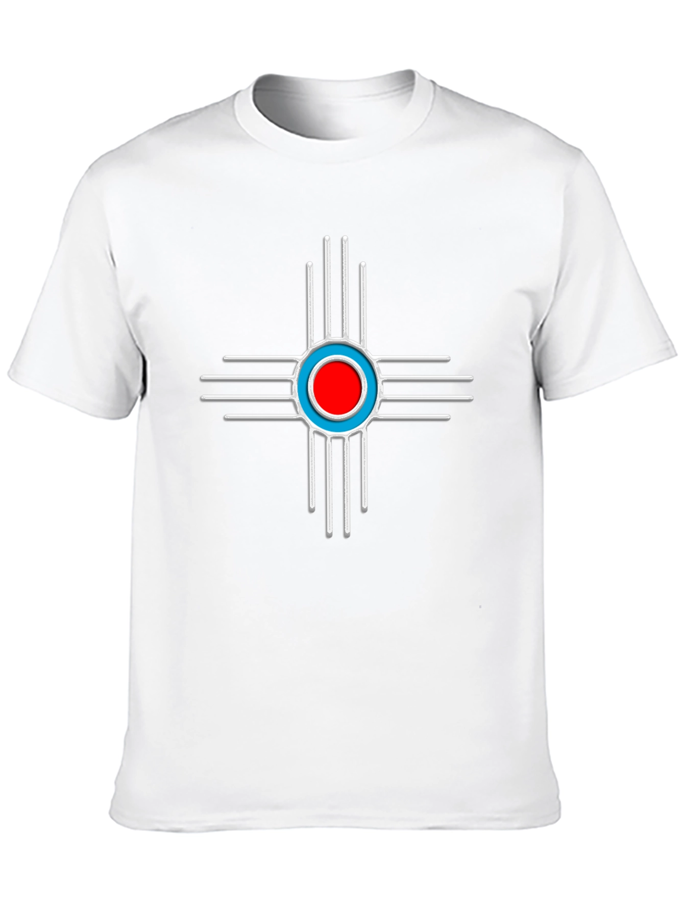 Black T-Shirt with Zia Symbol