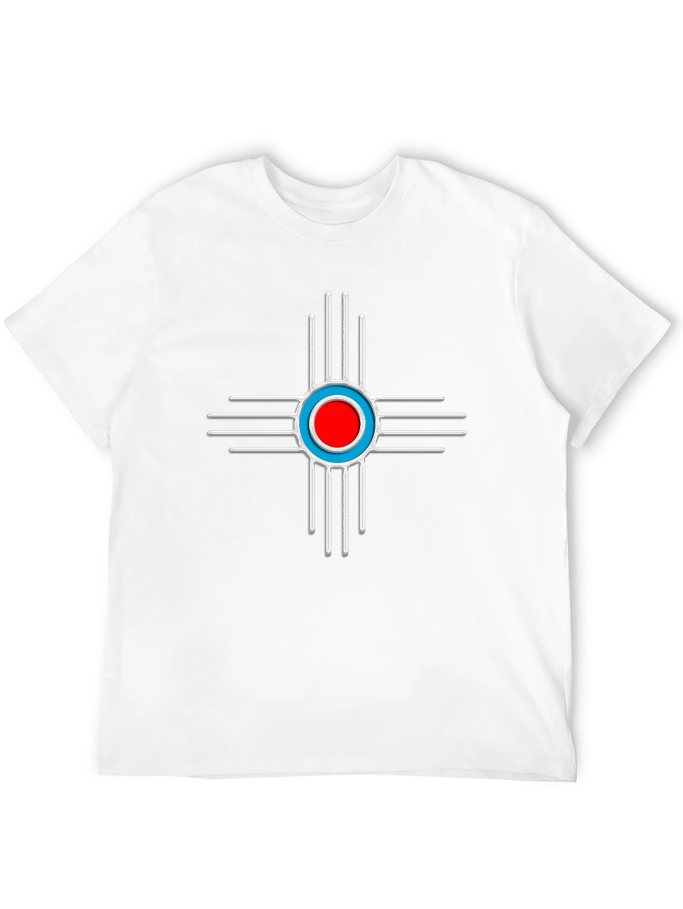 Black T-Shirt with Zia Symbol