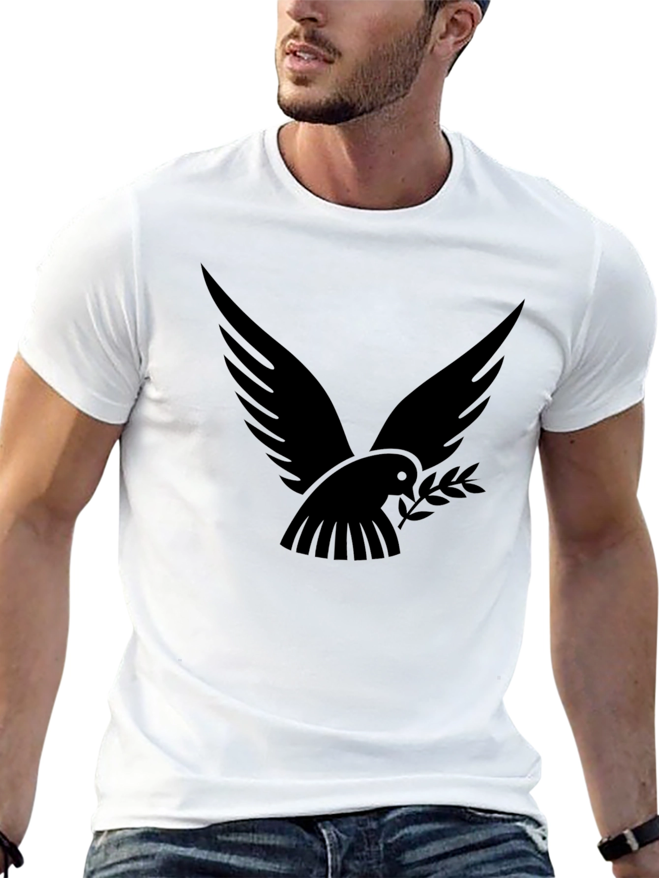 Dove Peace T-Shirt - Stylish Graphic Tee