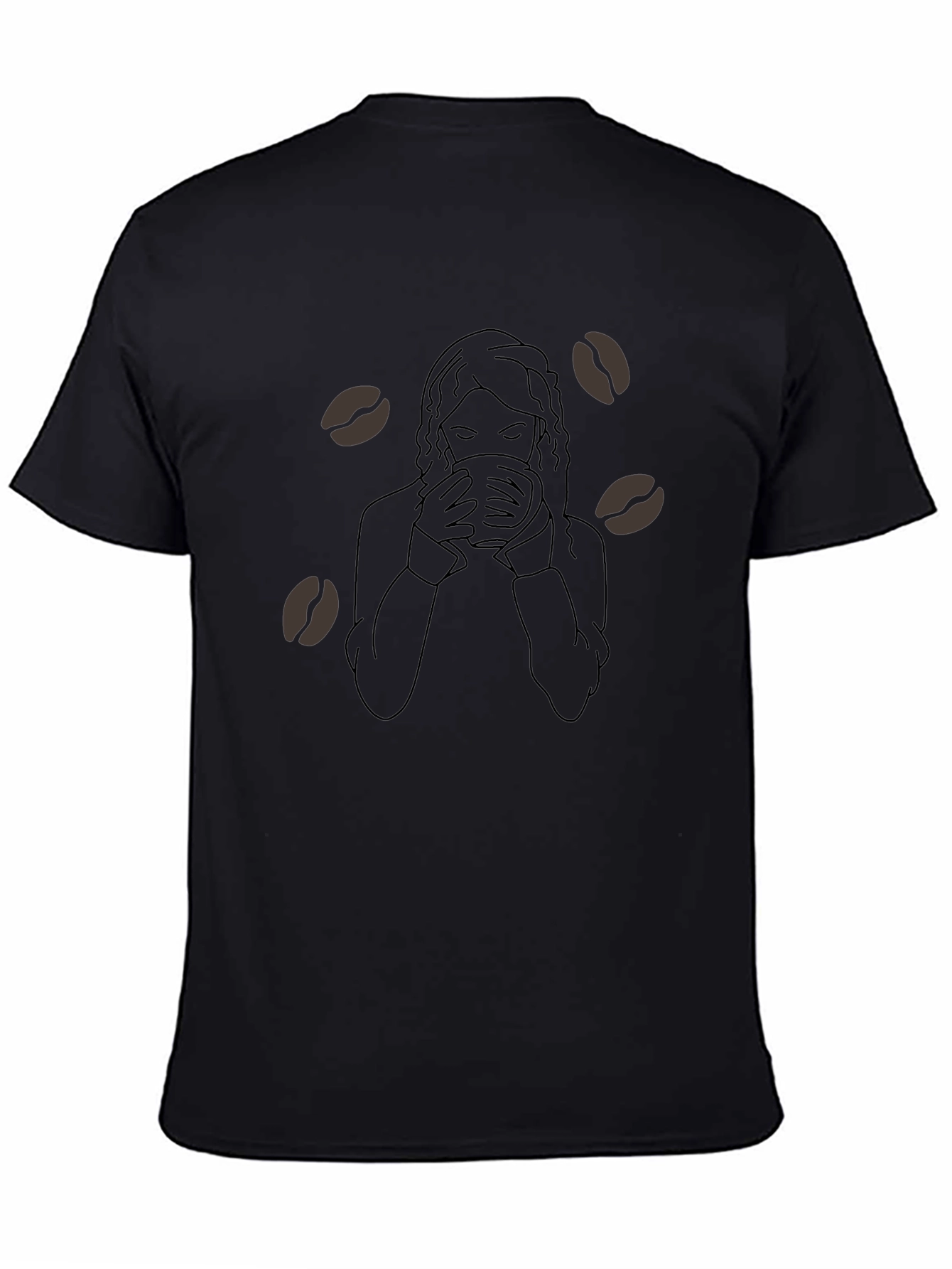 Coffee Lover Graphic Tee - Unisex Black T-Shirt