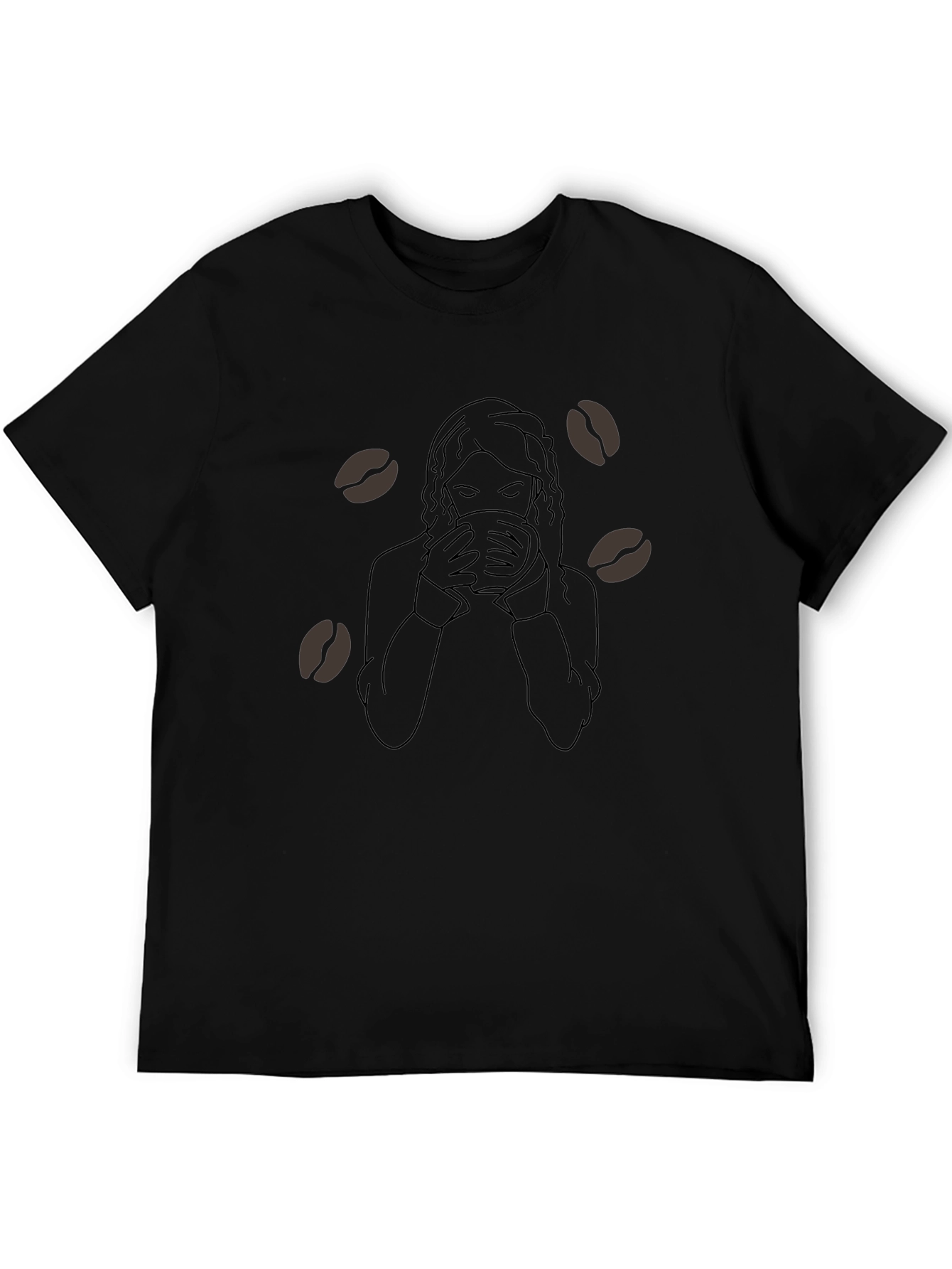 Coffee Lover Graphic Tee - Unisex Black T-Shirt