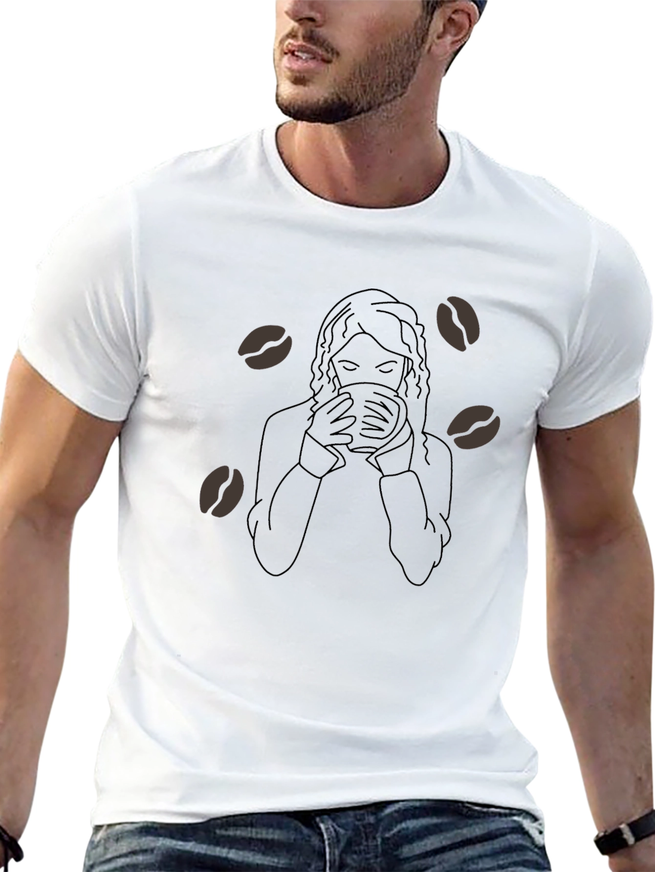 Coffee Lover Graphic Tee - Unisex Black T-Shirt
