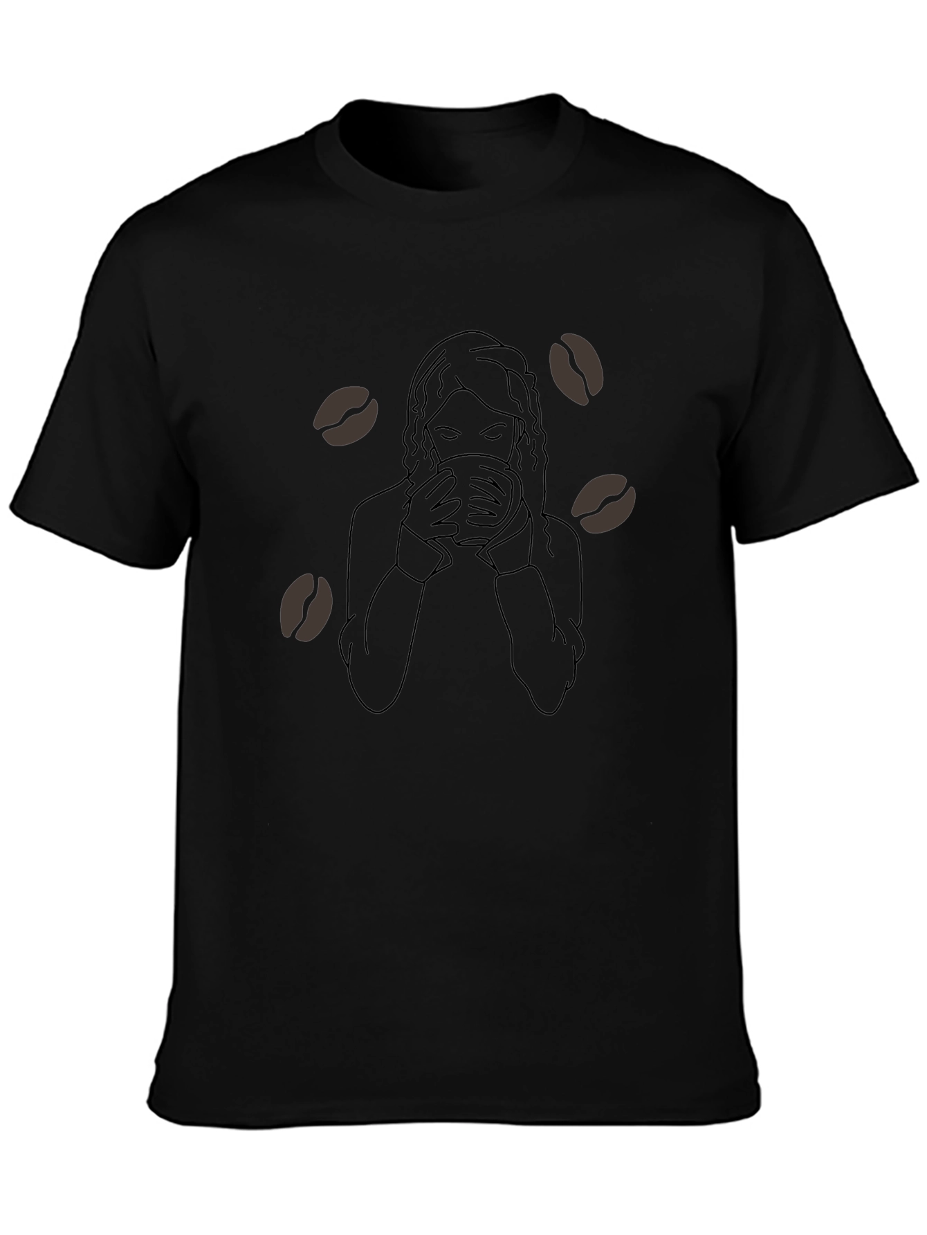 Coffee Lover Graphic Tee - Unisex Black T-Shirt