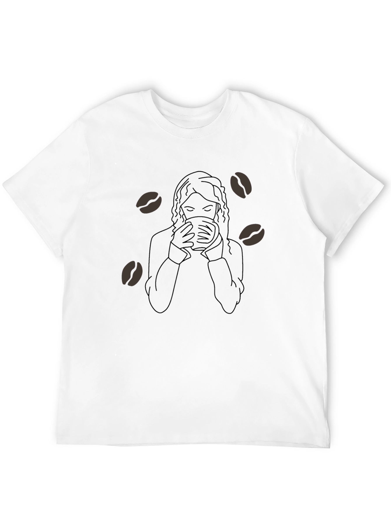 Coffee Lover Graphic Tee - Unisex Black T-Shirt
