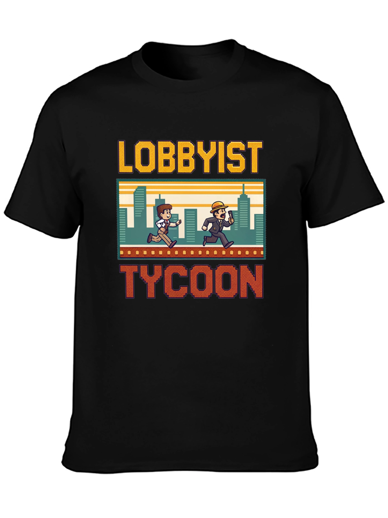 Lobbyist Tycoon Graphic T-Shirt - Black