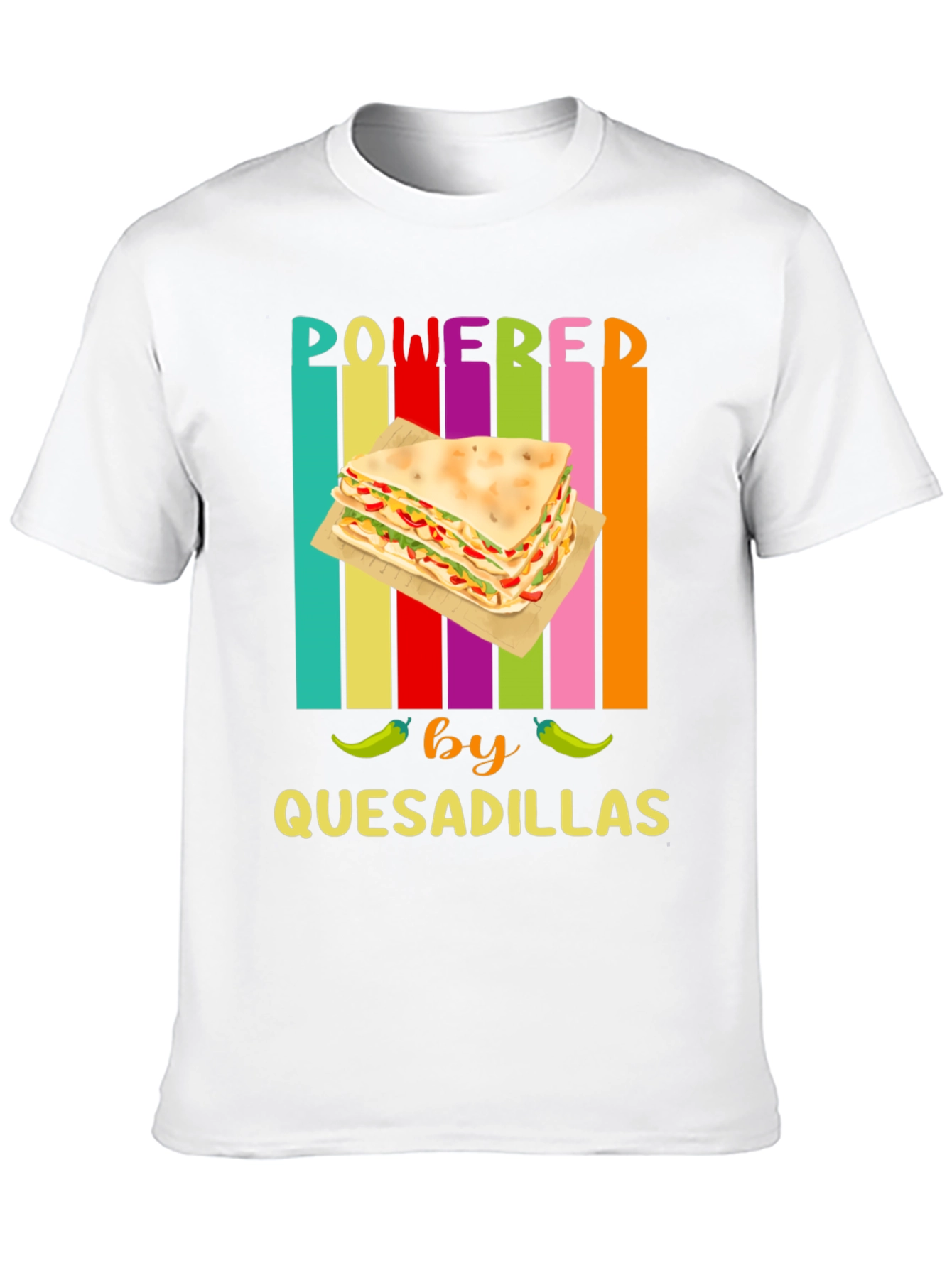Powered by Quesadillas Graphic Tee
