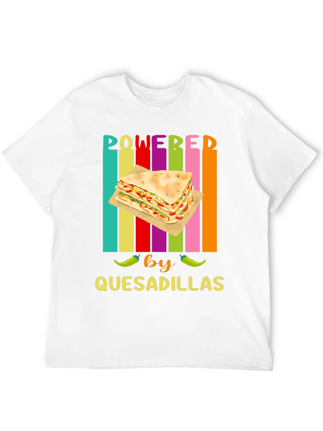Powered by Quesadillas Graphic Tee