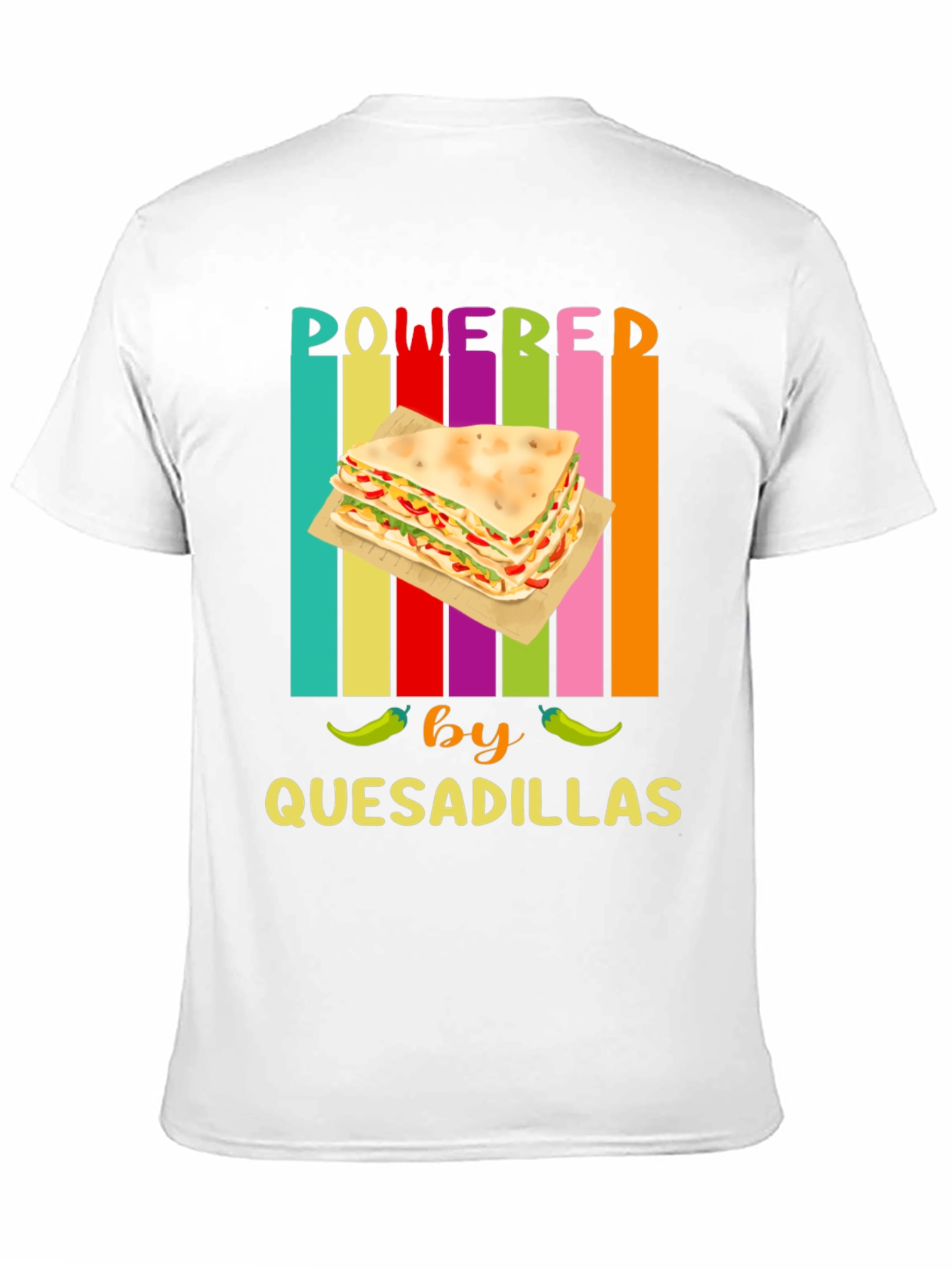 Powered by Quesadillas Graphic Tee