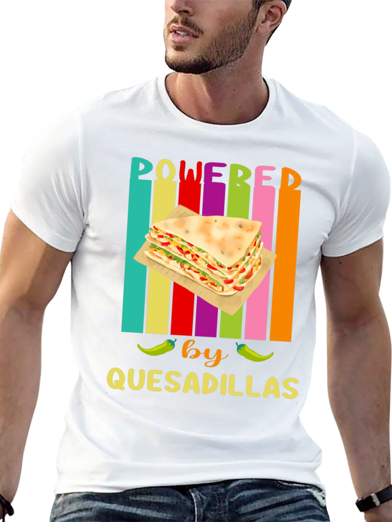 Powered by Quesadillas Graphic Tee