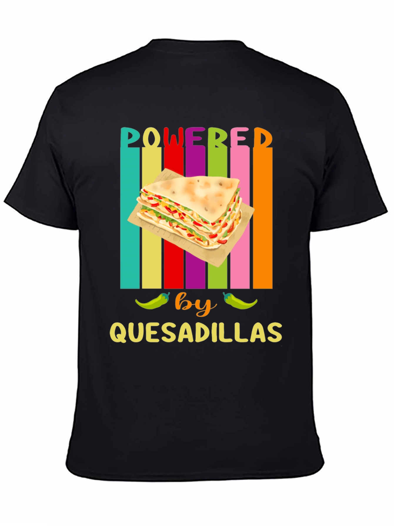 Powered by Quesadillas Graphic Tee