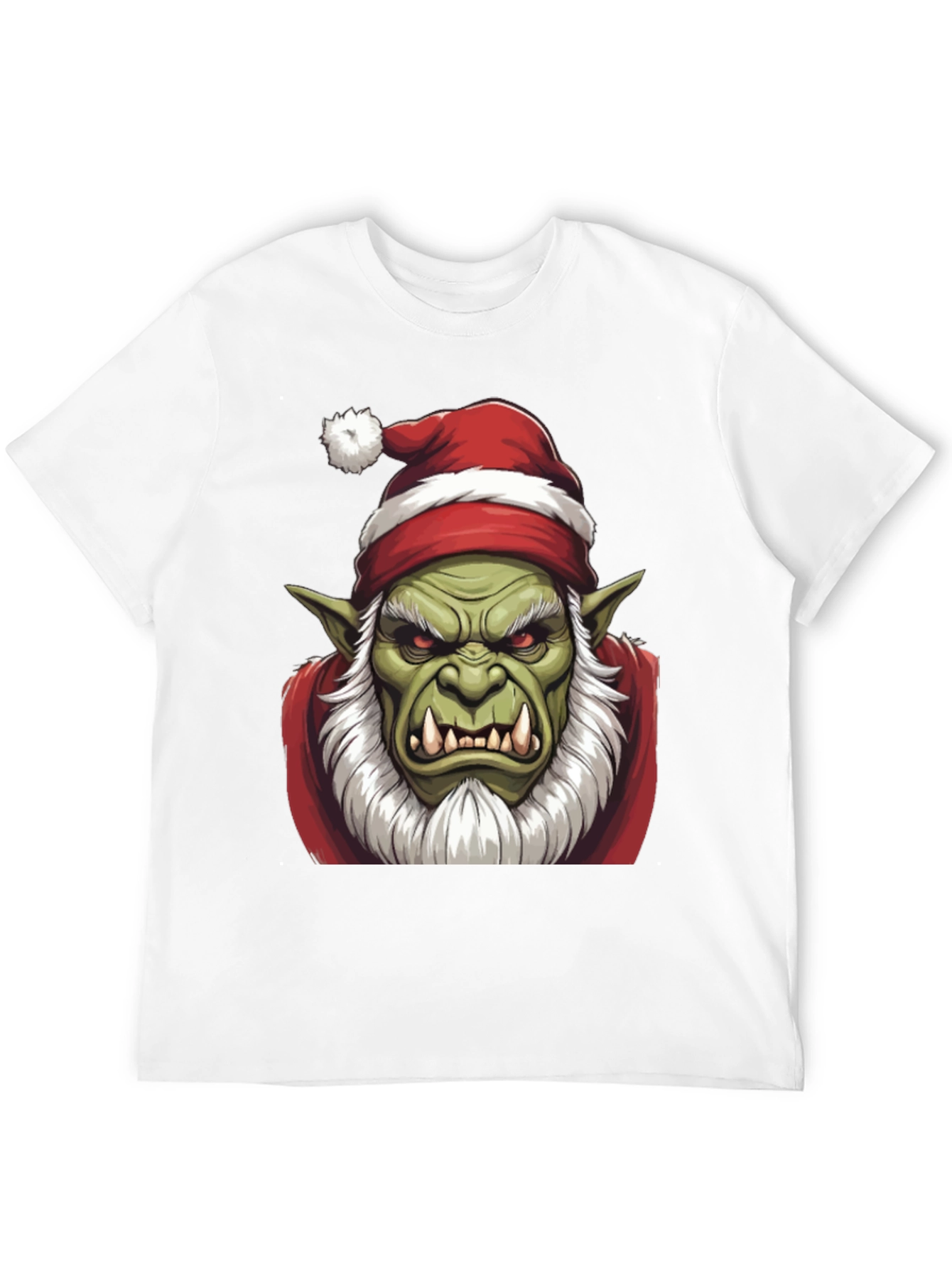 Festive Orc T-Shirt - Holiday Grump