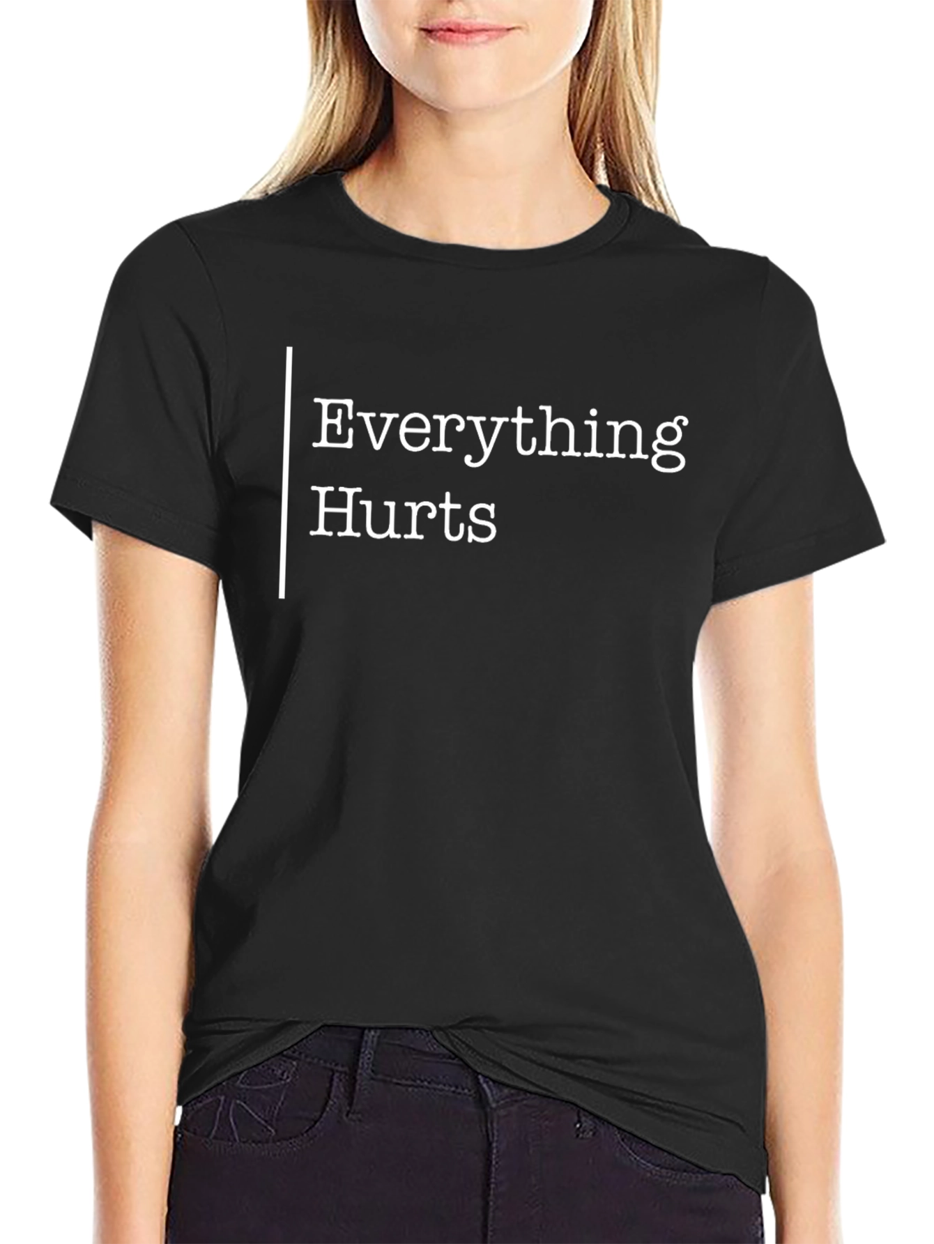 Everything Hurts Graphic Tee - Unisex Soft Cotton