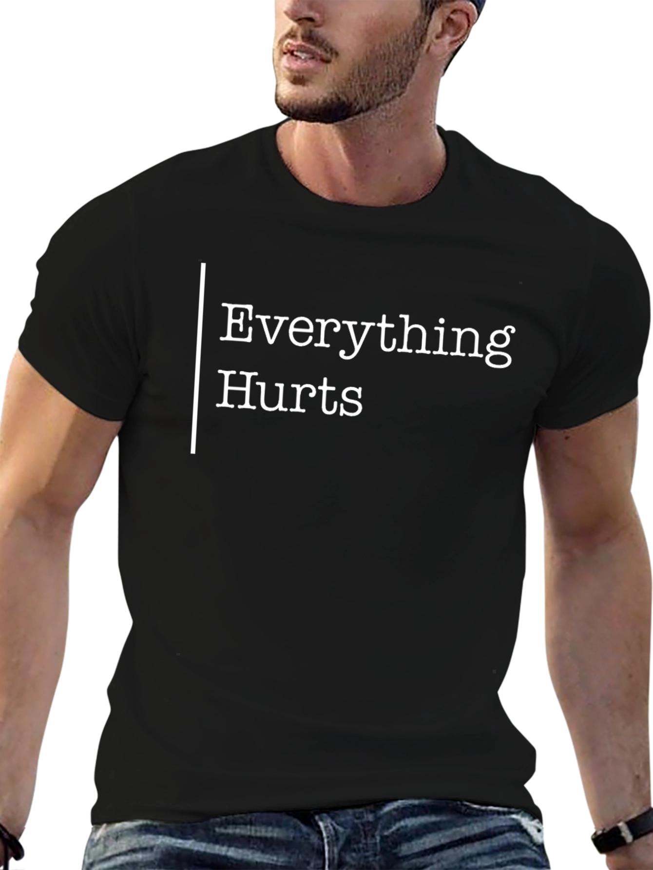 Everything Hurts Graphic Tee - Unisex Soft Cotton