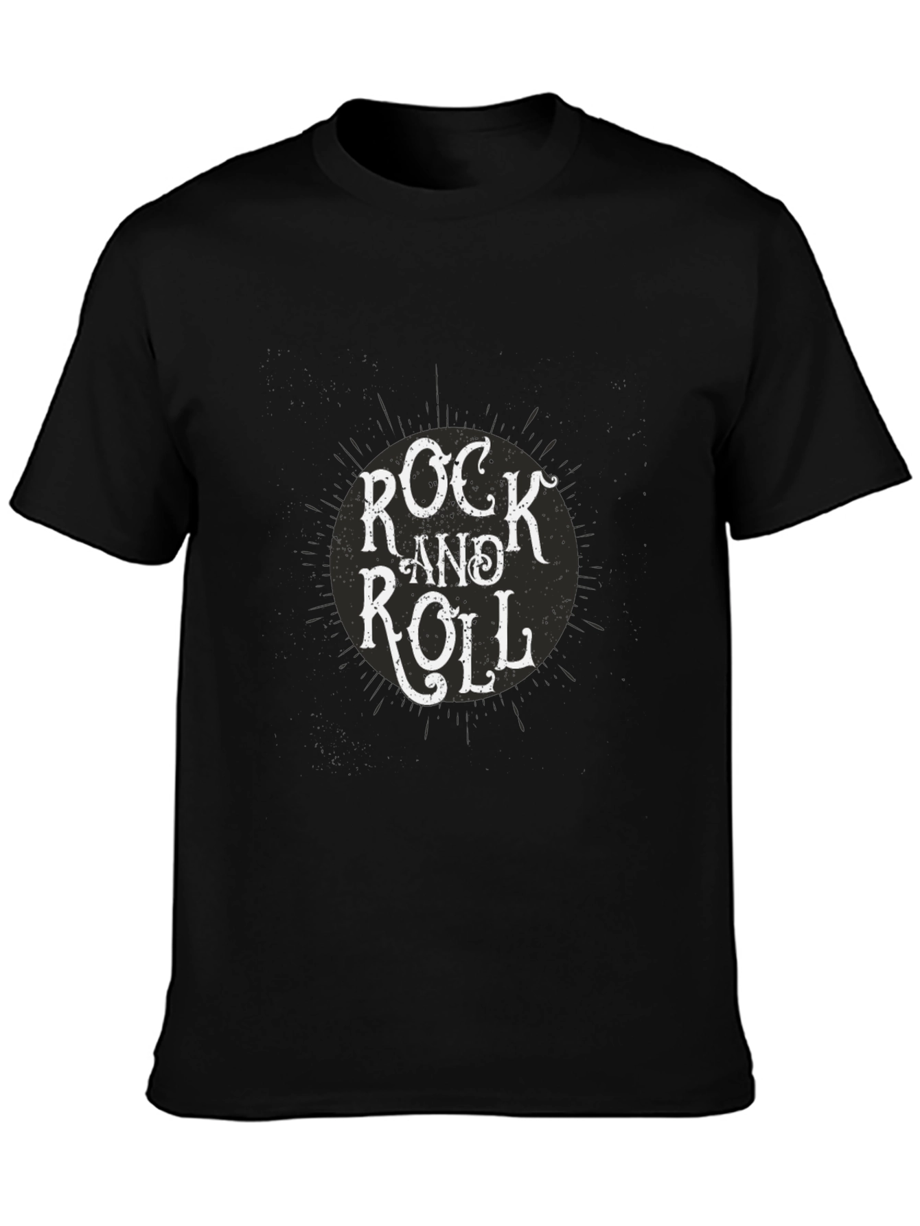 Rock and Roll Black T-Shirt
