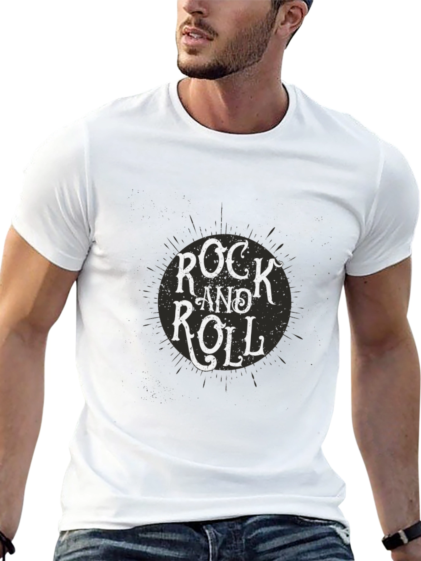 Rock and Roll Black T-Shirt