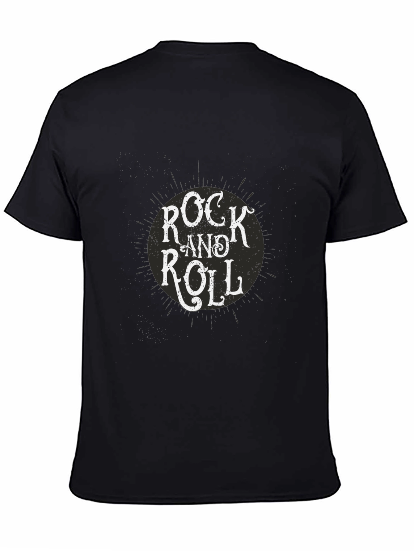 Rock and Roll Black T-Shirt