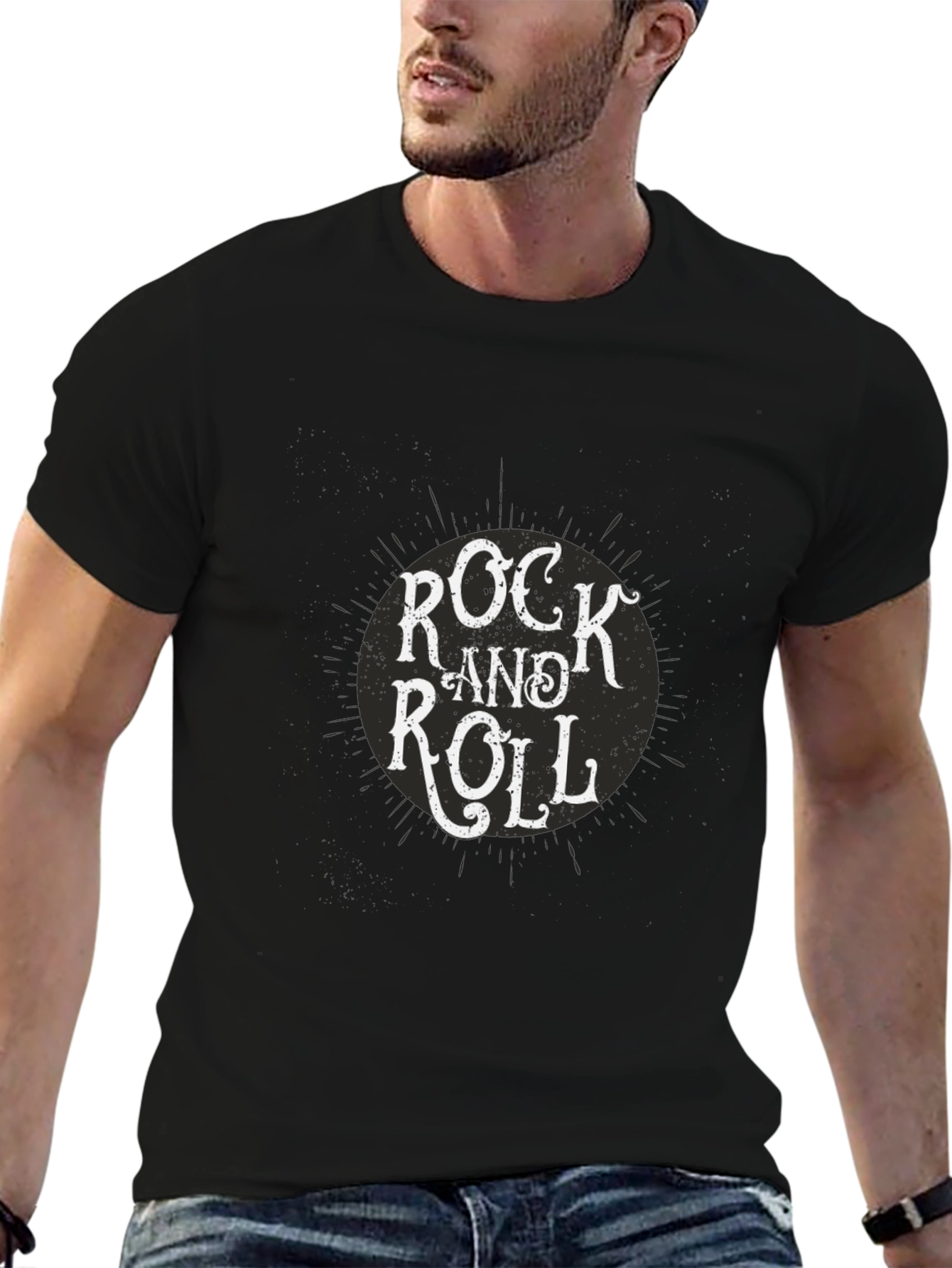 Rock and Roll Black T-Shirt
