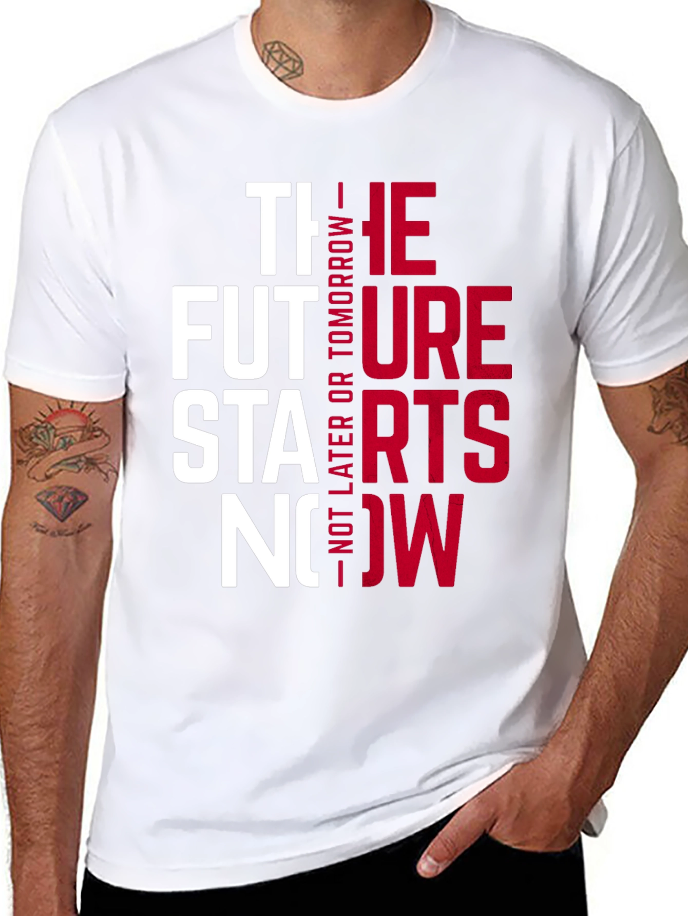 The Future Starts Now Graphic Tee