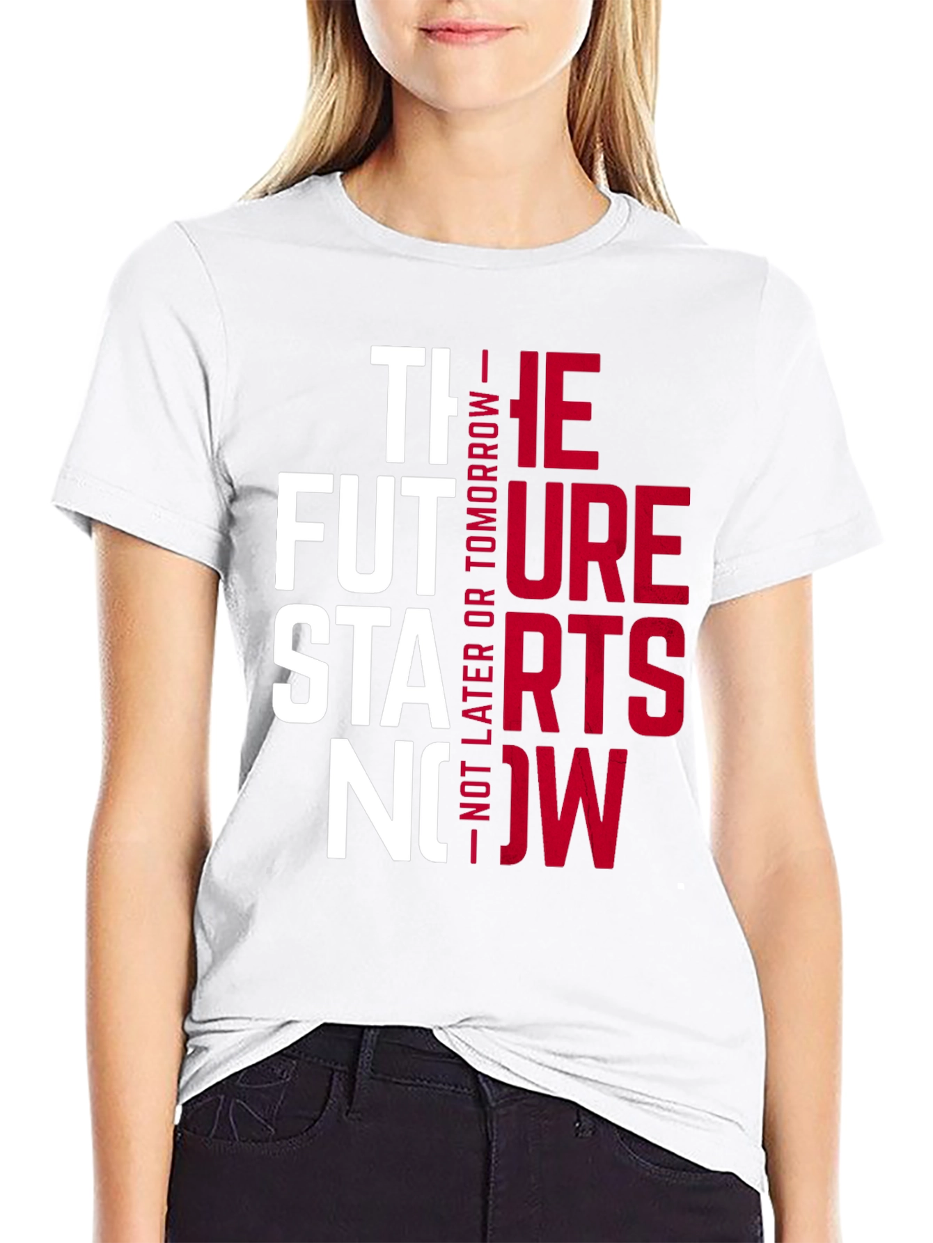 The Future Starts Now Graphic Tee