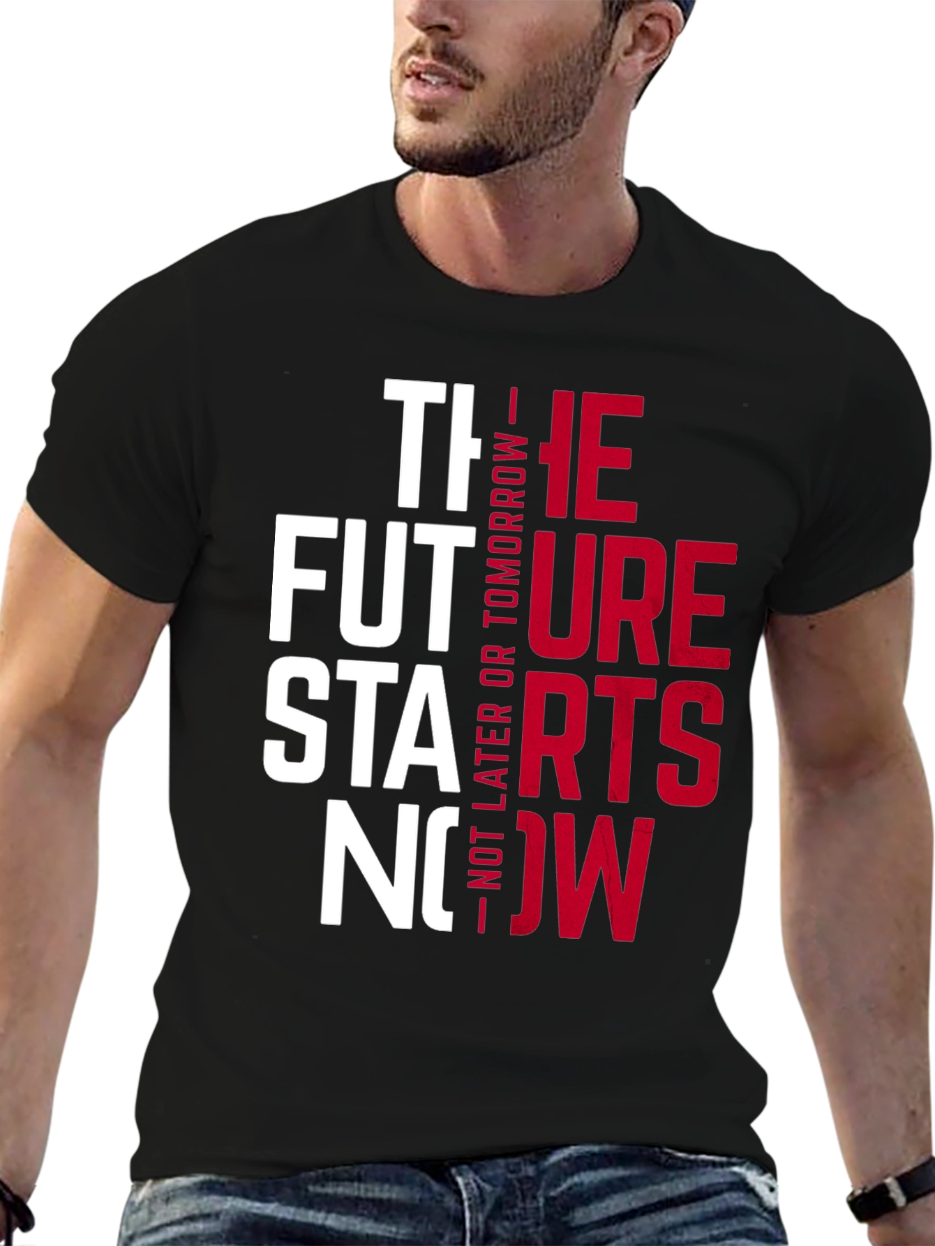 The Future Starts Now Graphic Tee