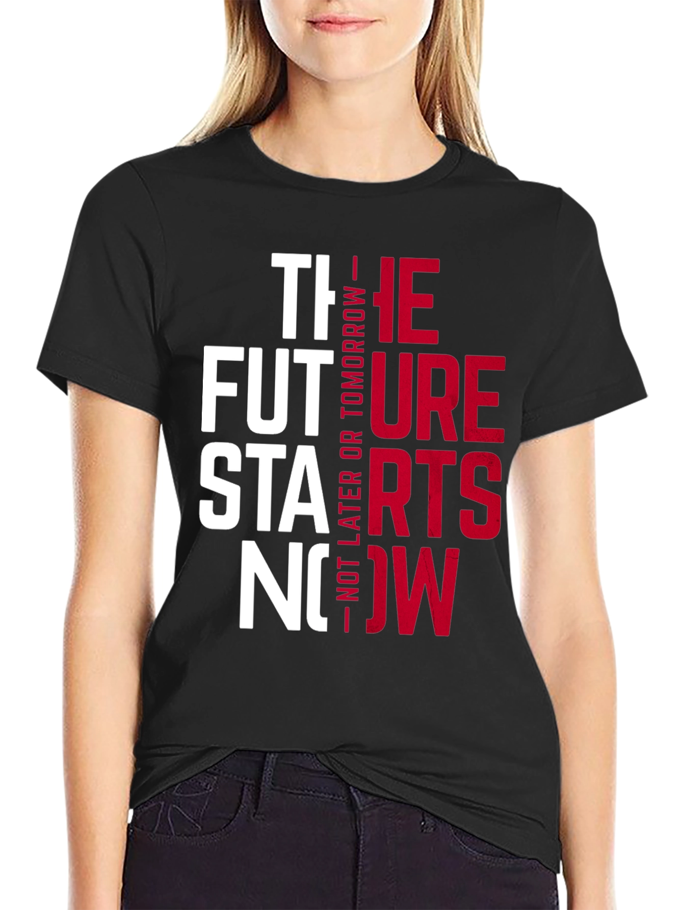 The Future Starts Now Graphic Tee