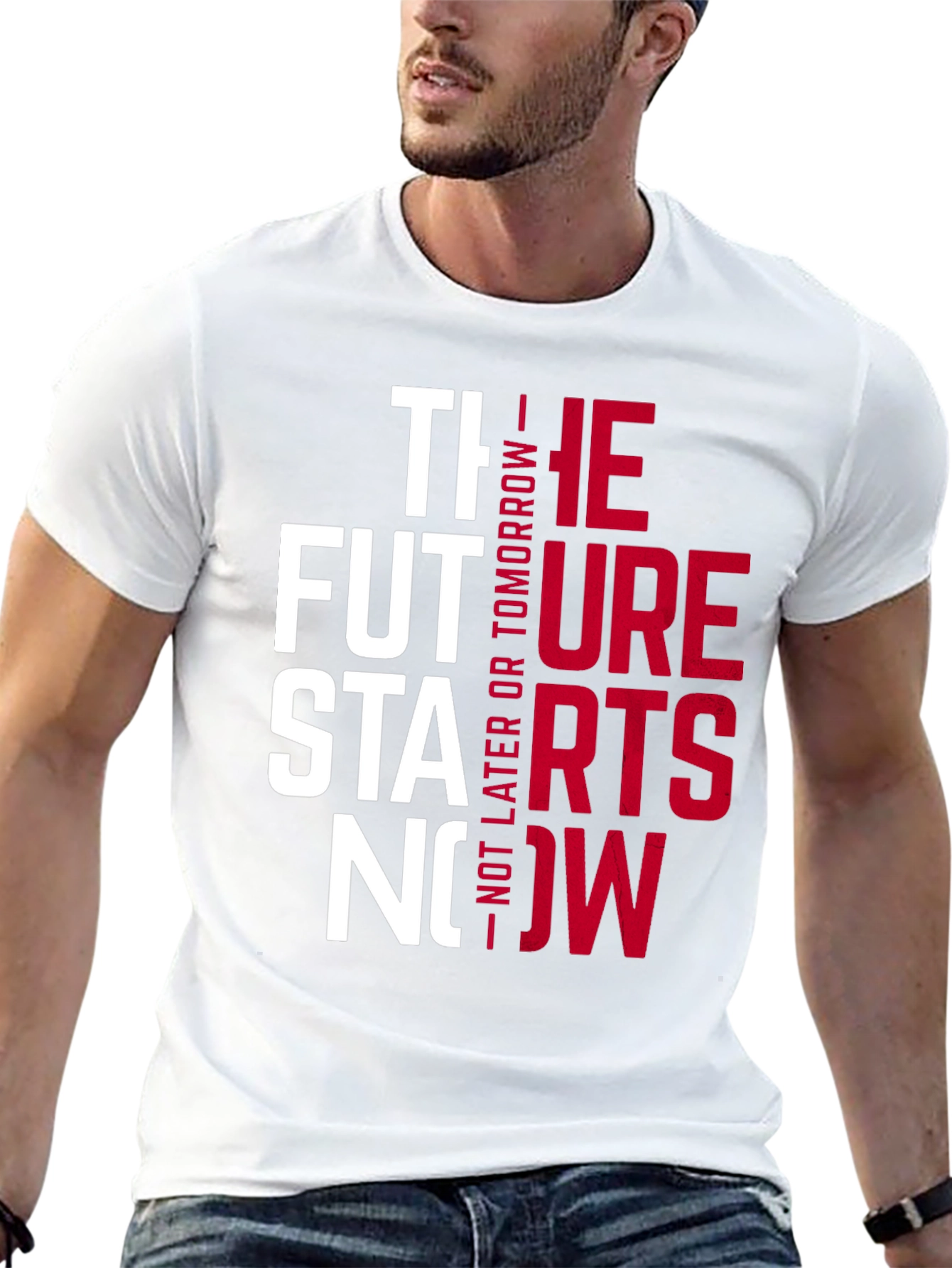 The Future Starts Now Graphic Tee