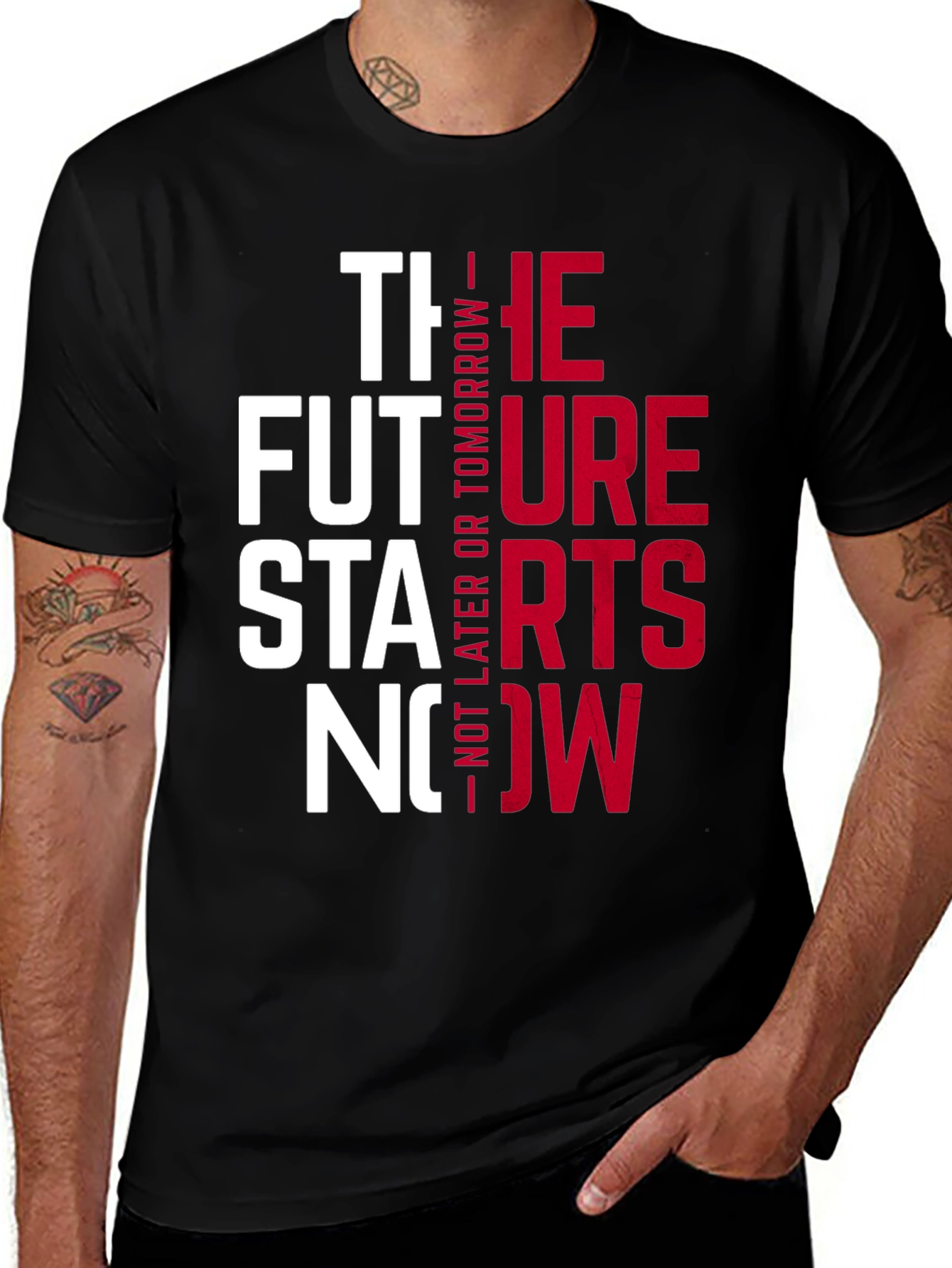 The Future Starts Now Graphic Tee