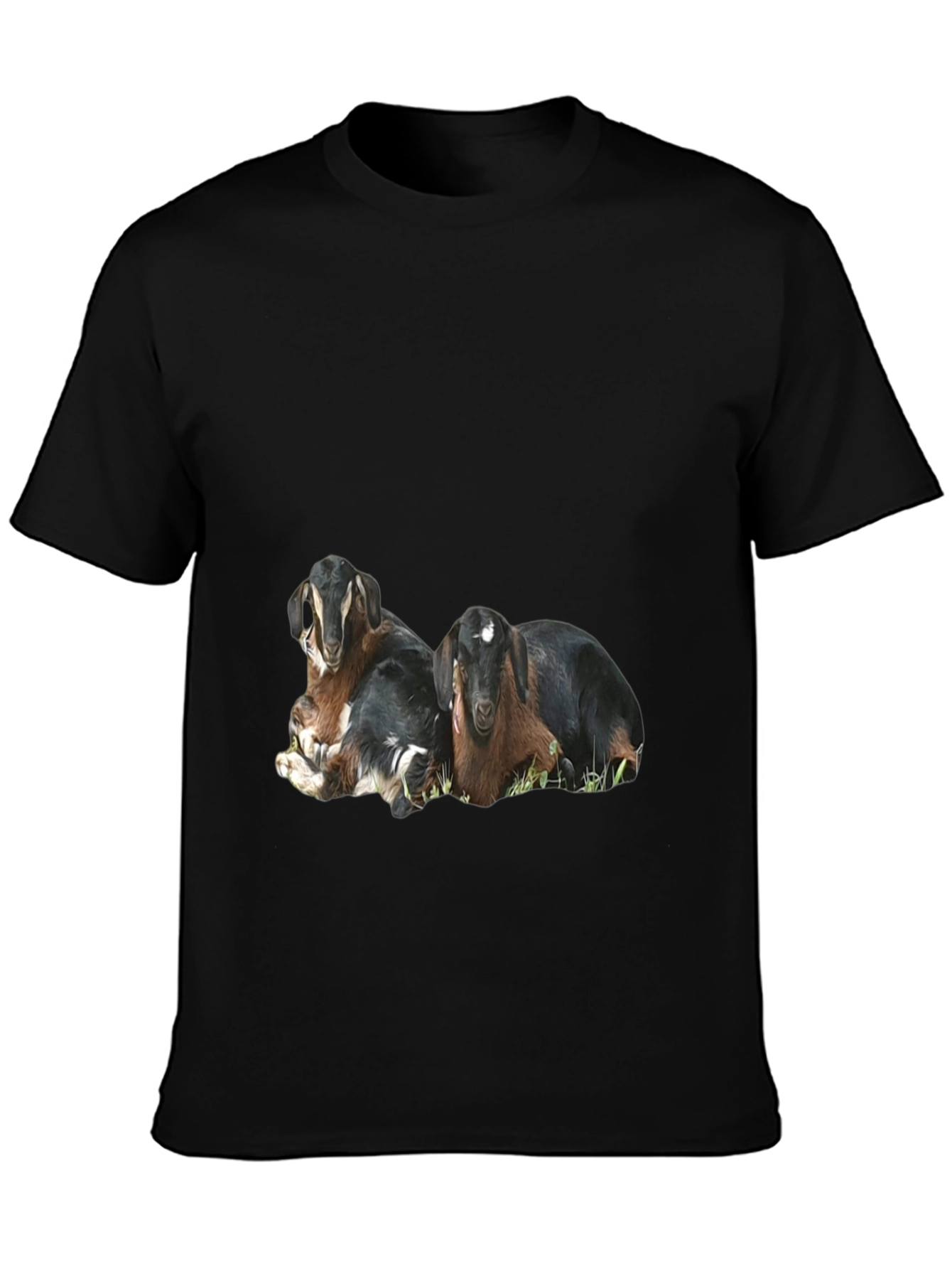 Goat Graphic Black T-Shirt