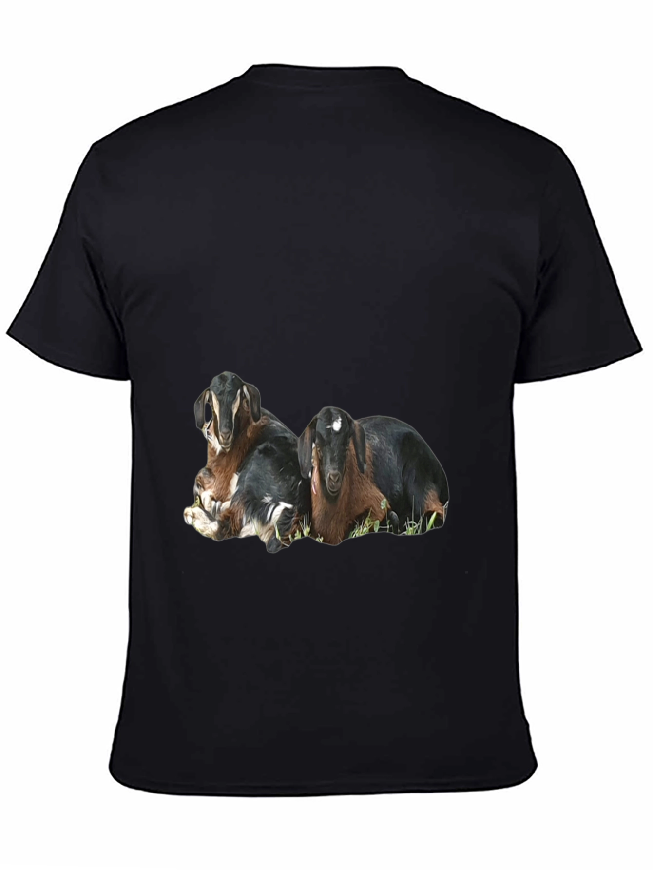 Goat Graphic Black T-Shirt