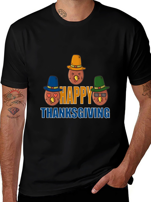 Thanksgiving Turkey T-Shirt - Happy Thanksgiving