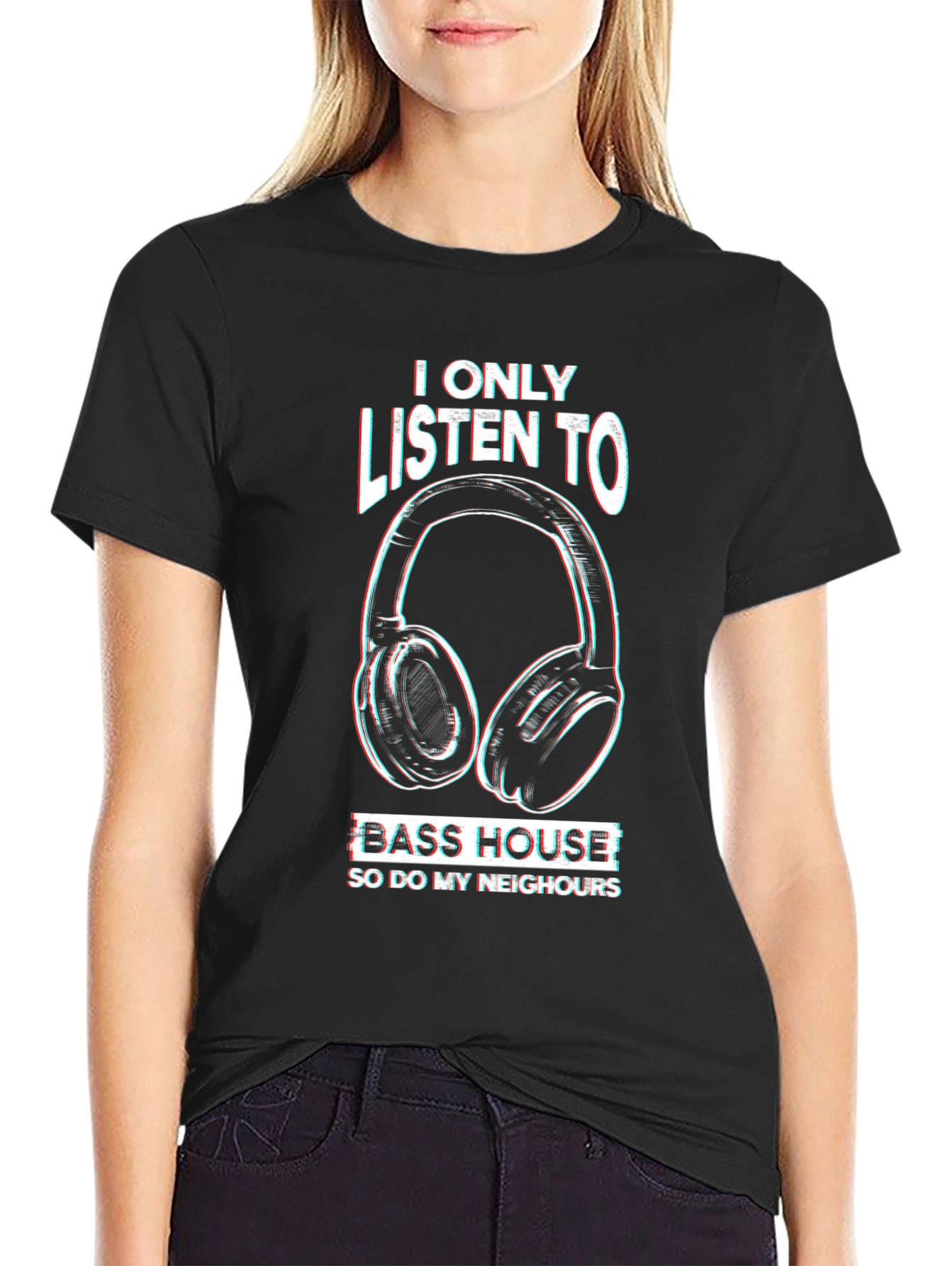 Bass House Music T-Shirt Funny DJ Graphic Tee