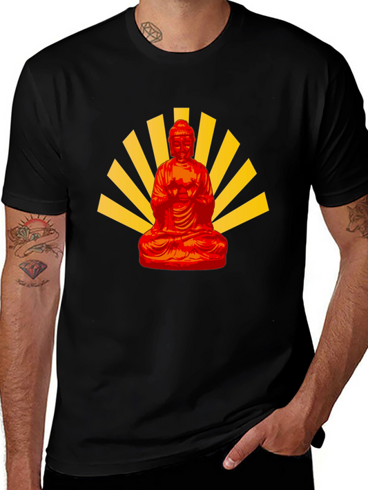 Buddha Graphic Tee - Zen Style