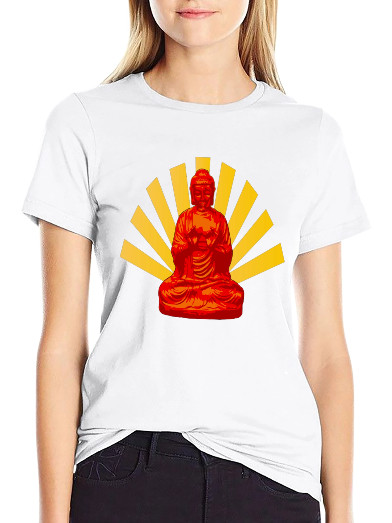 Buddha Graphic Tee - Zen Style