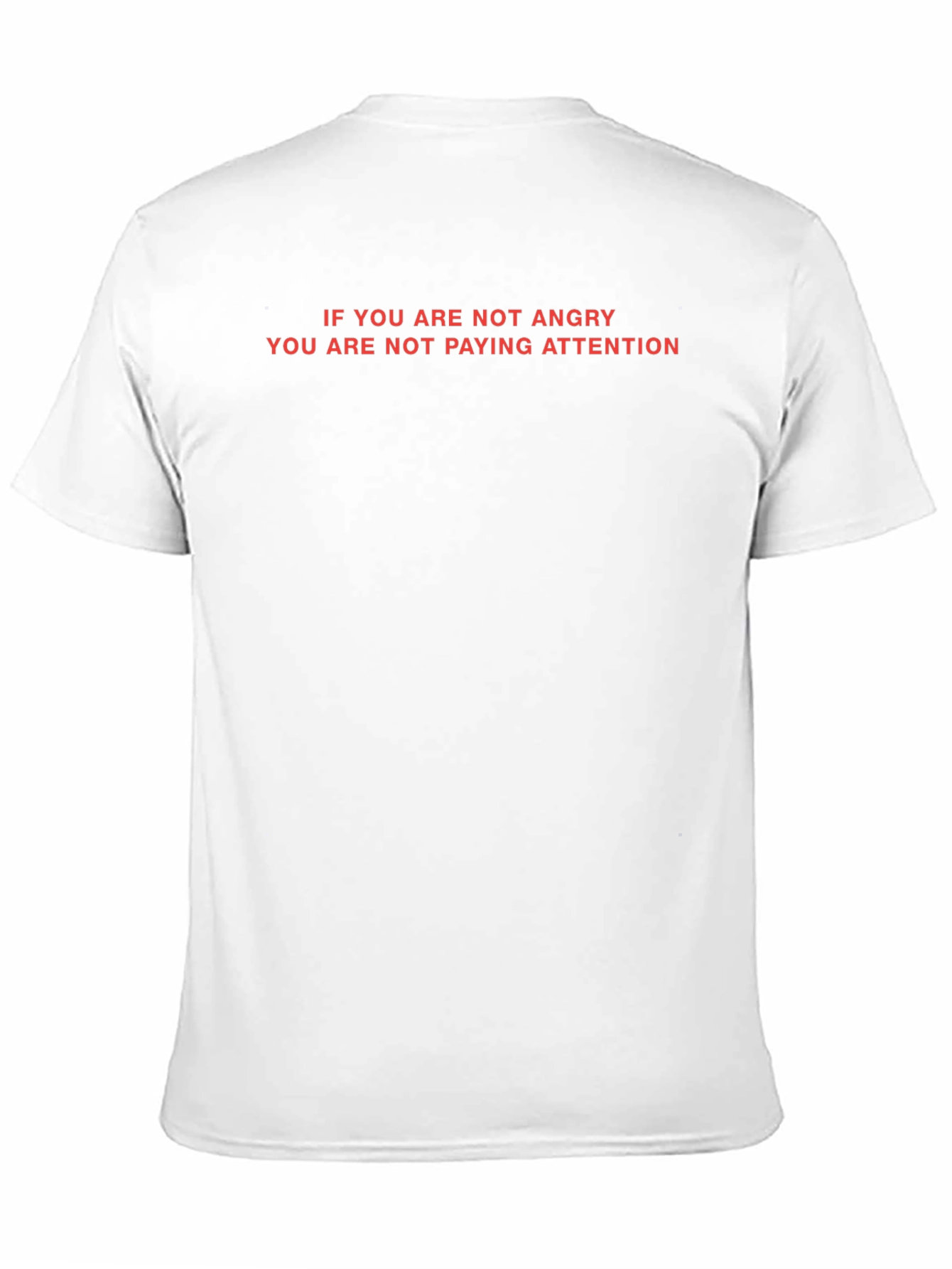 Bold Statement T-Shirt - Anger & Awareness