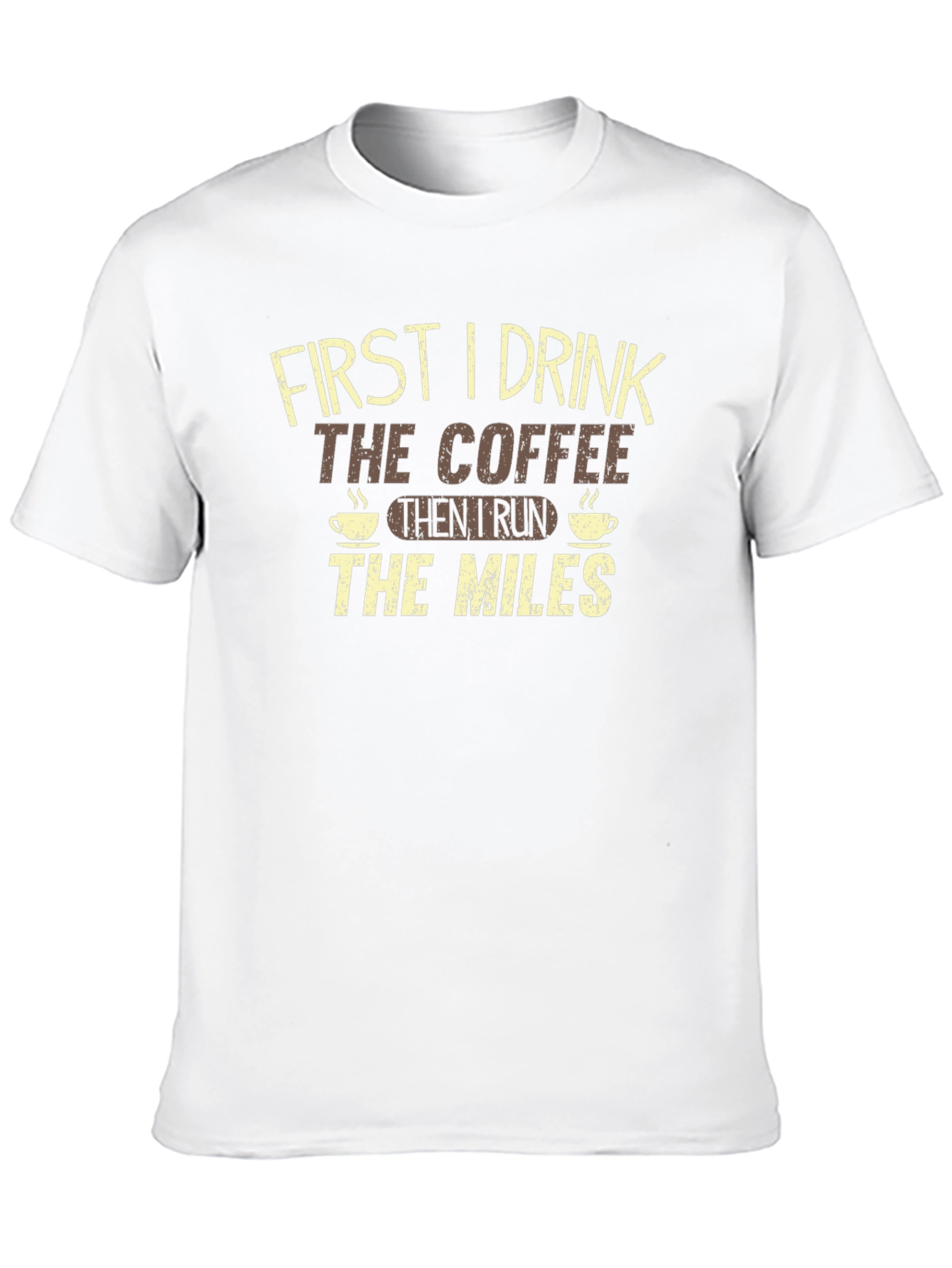 Coffee Then Miles Graphic Tee