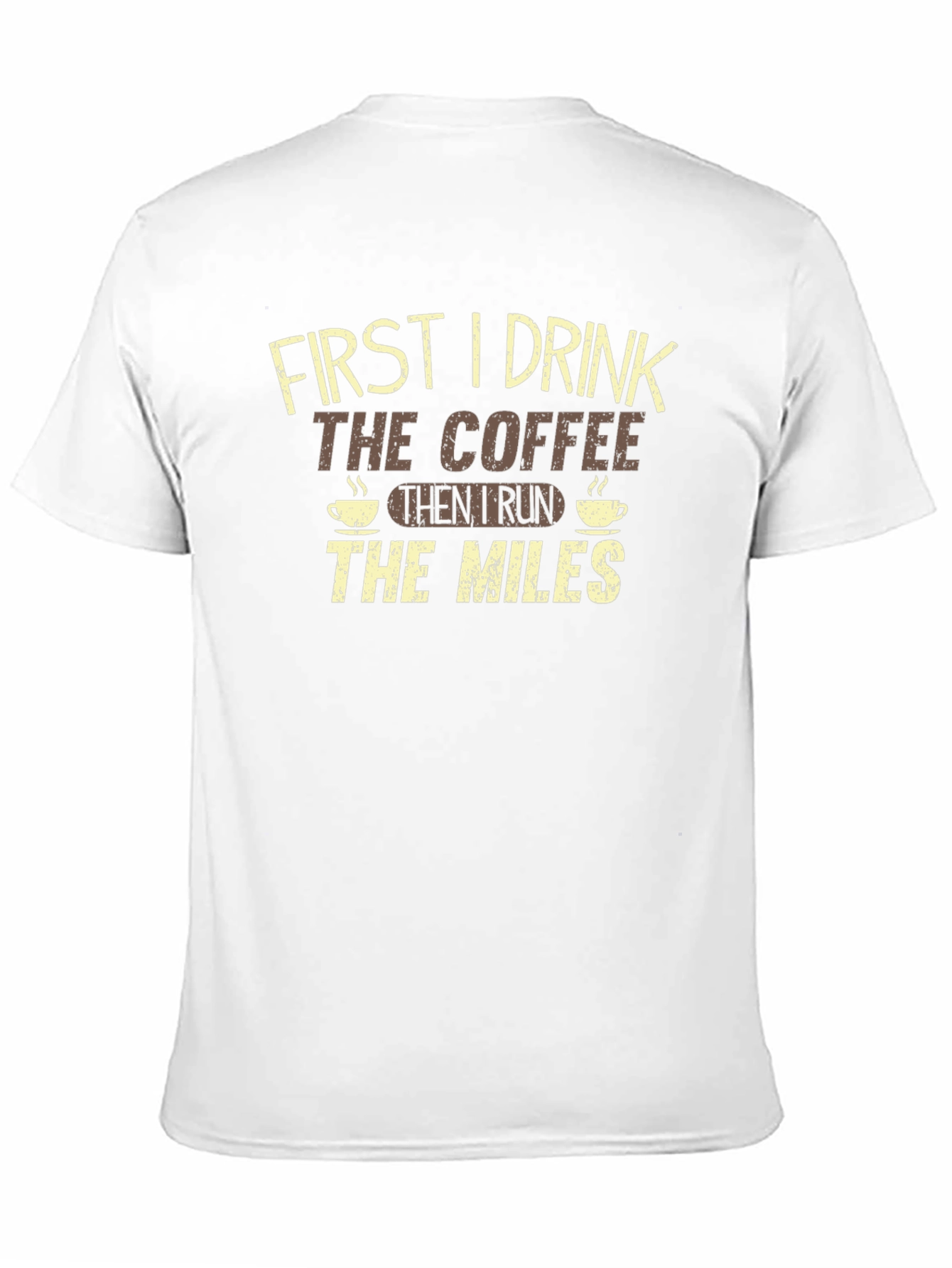 Coffee Then Miles Graphic Tee