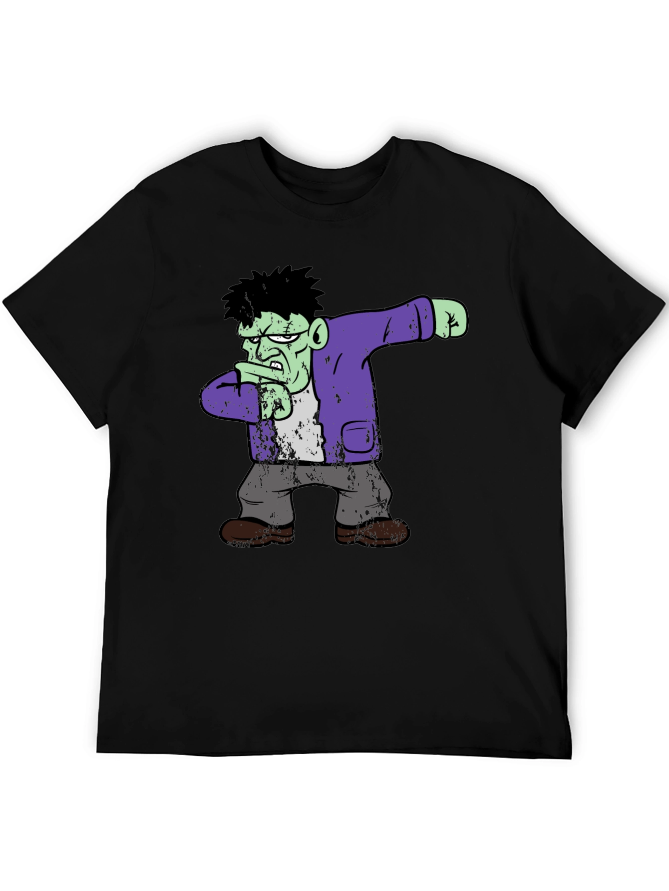 Frankenstein Dab Black T-Shirt