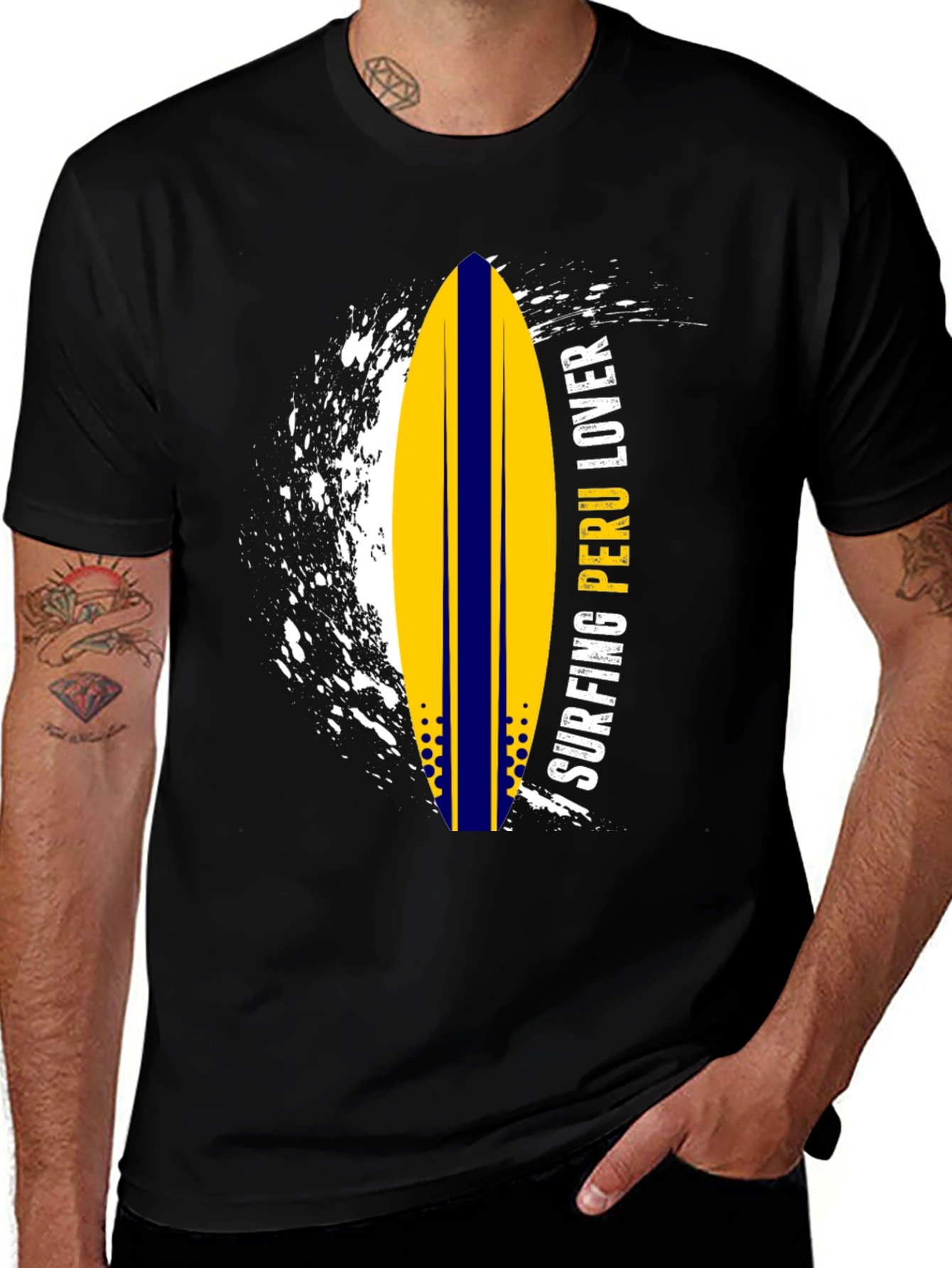 Surfing Peru Lover T-Shirt