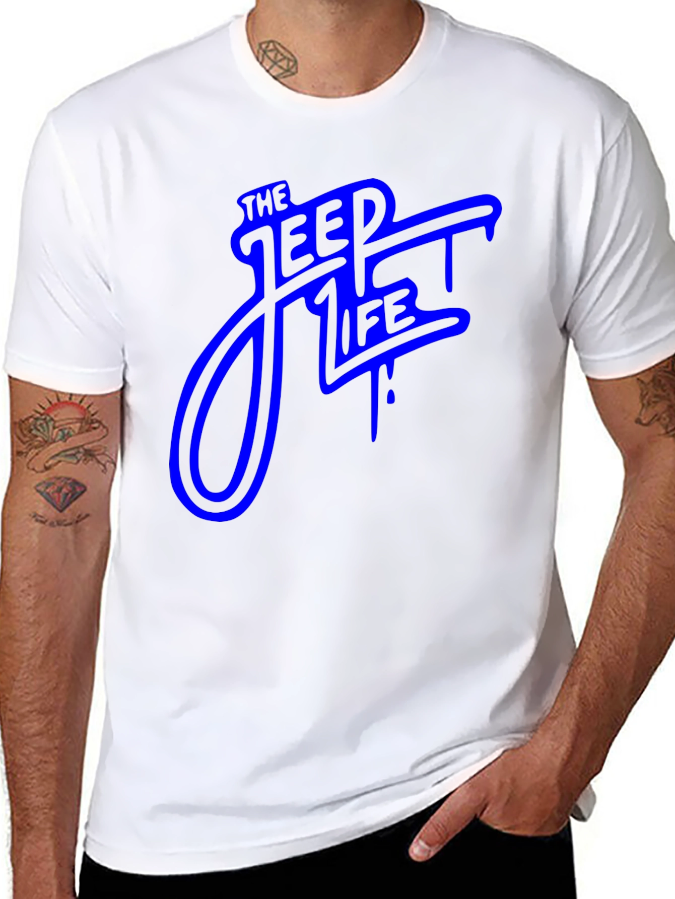 The Jeep Life T-Shirt - Classic Crew Neck Tee