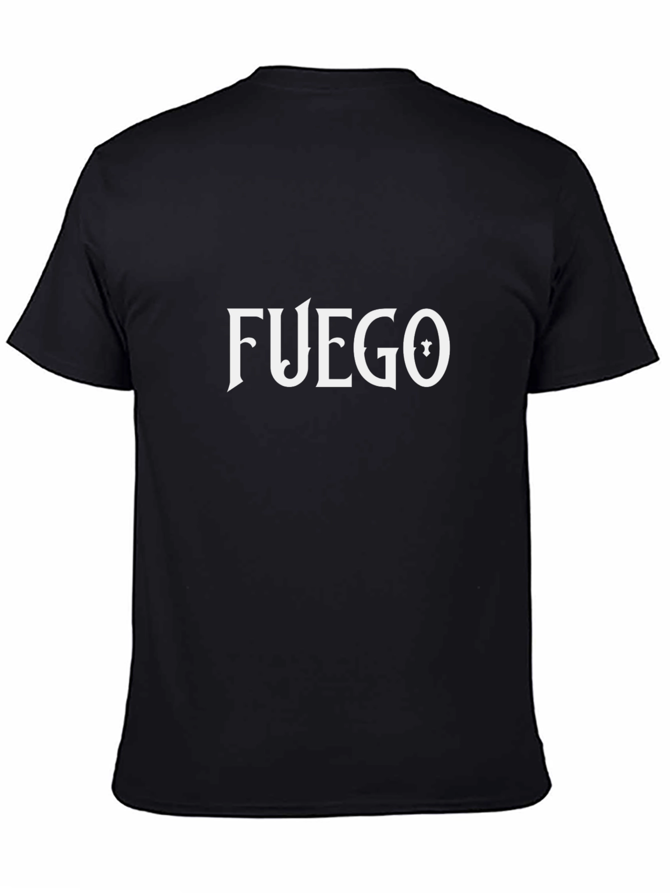 Fuego Graphic Tee - Stylish Black T-Shirt