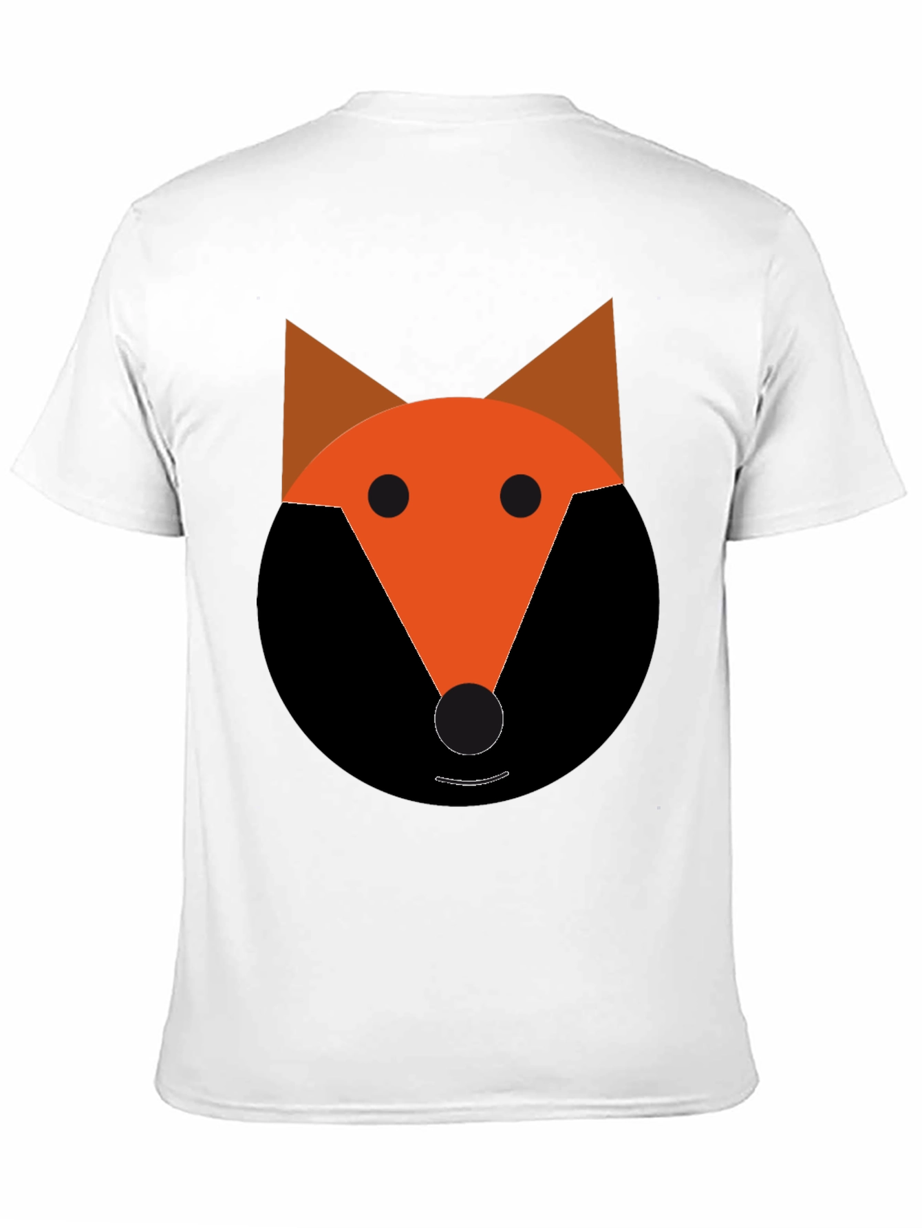 Fox Graphic Tee - Black Cotton Blend