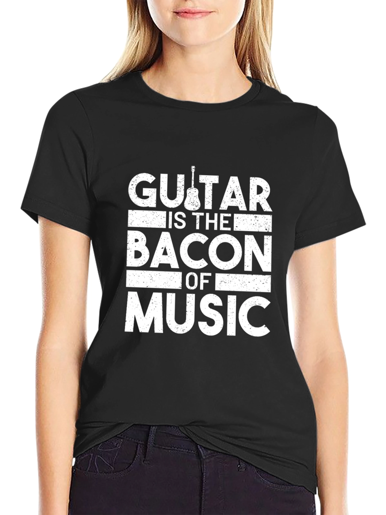 Guitar is the Bacon of Music T-Shirt