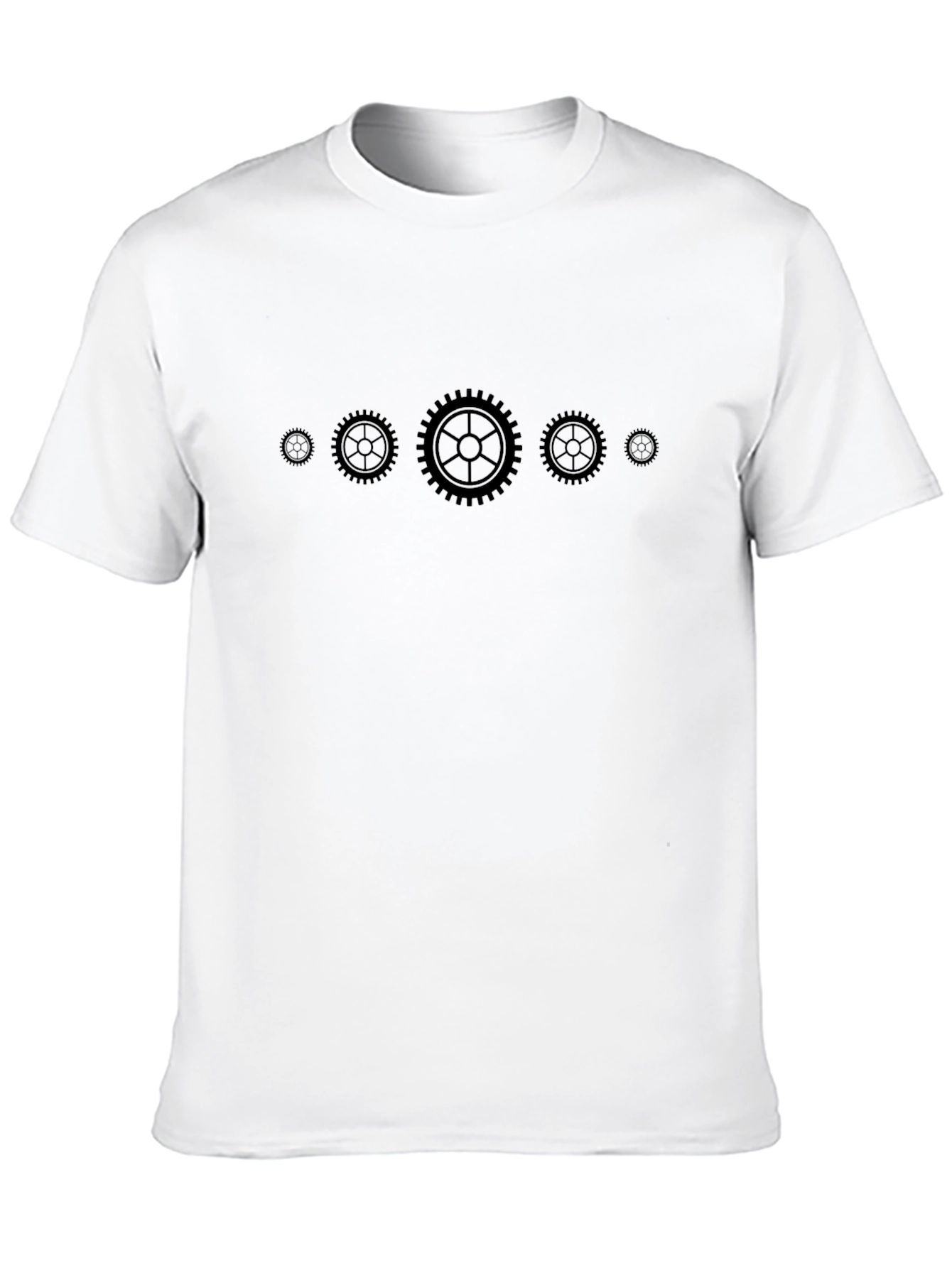 Gear Design Black T-Shirt