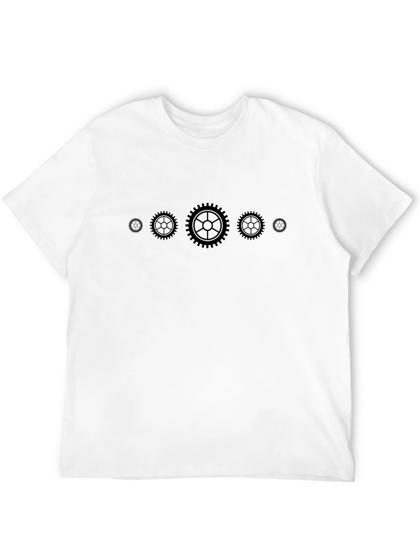 Gear Design Black T-Shirt