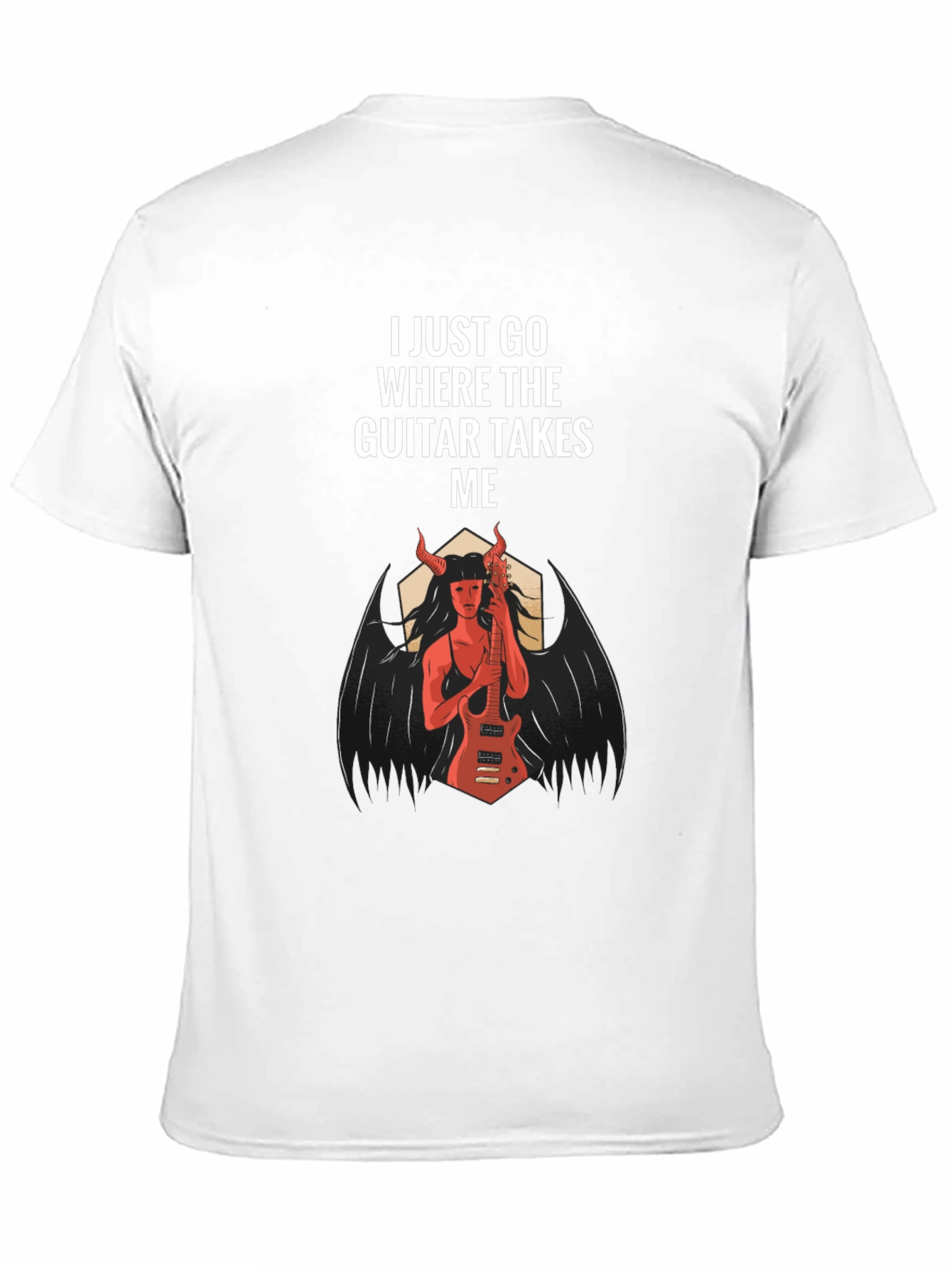 I Just Go Where The Guitar Takes Me T-Shirt