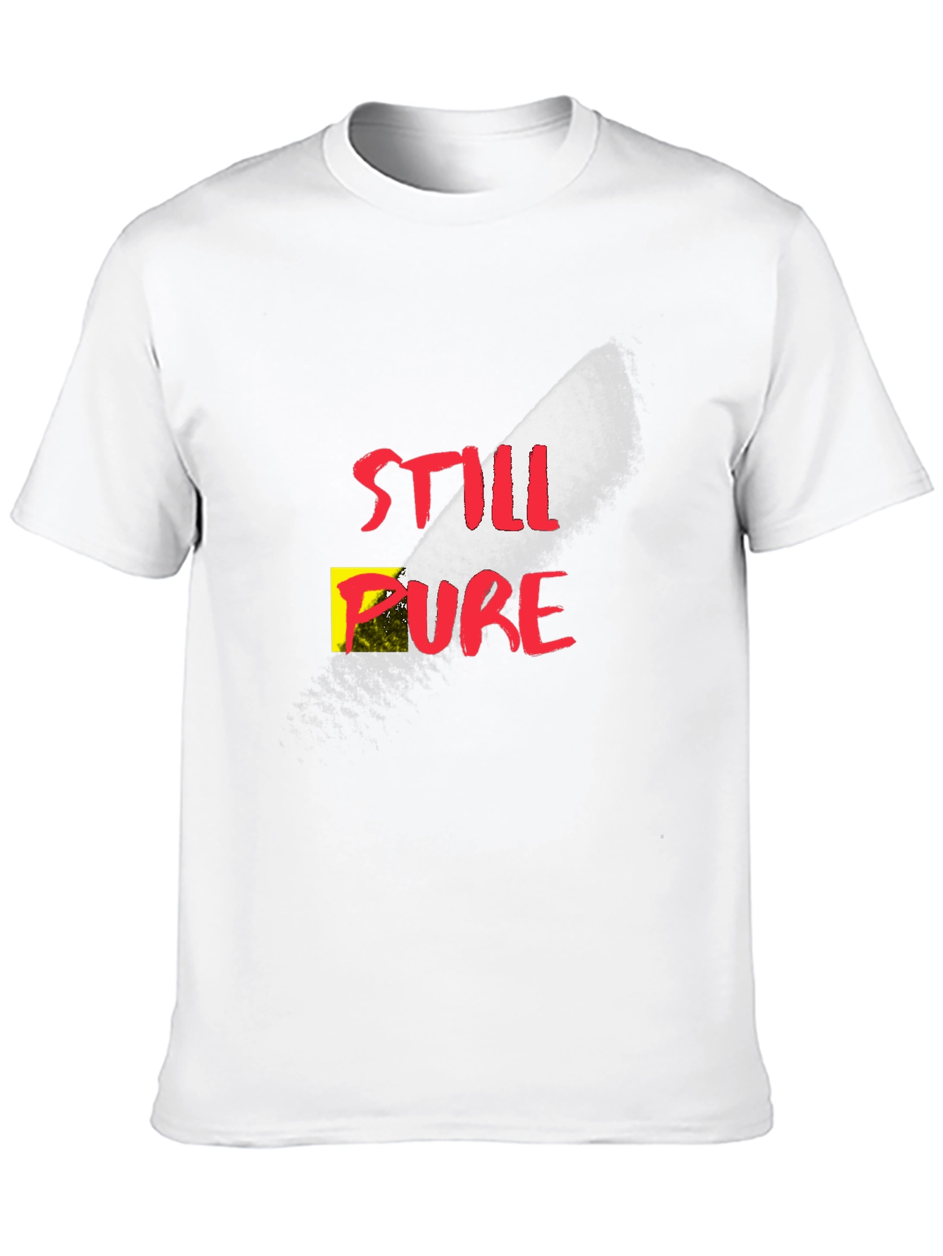 Still Pure Graphic T-Shirt - Black Cotton Tee