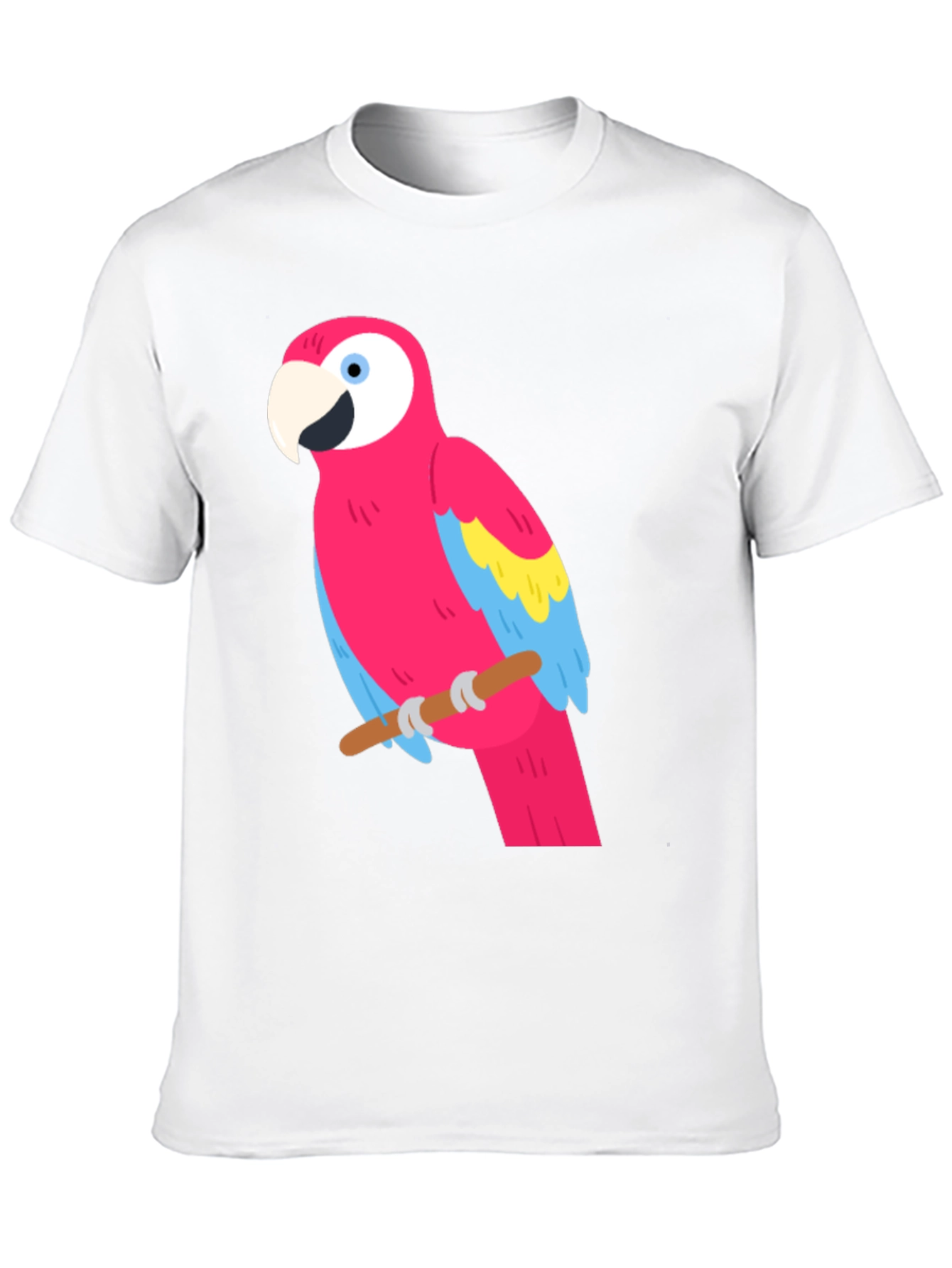 Parrot Graphic Tee - Tropical Bird T-Shirt