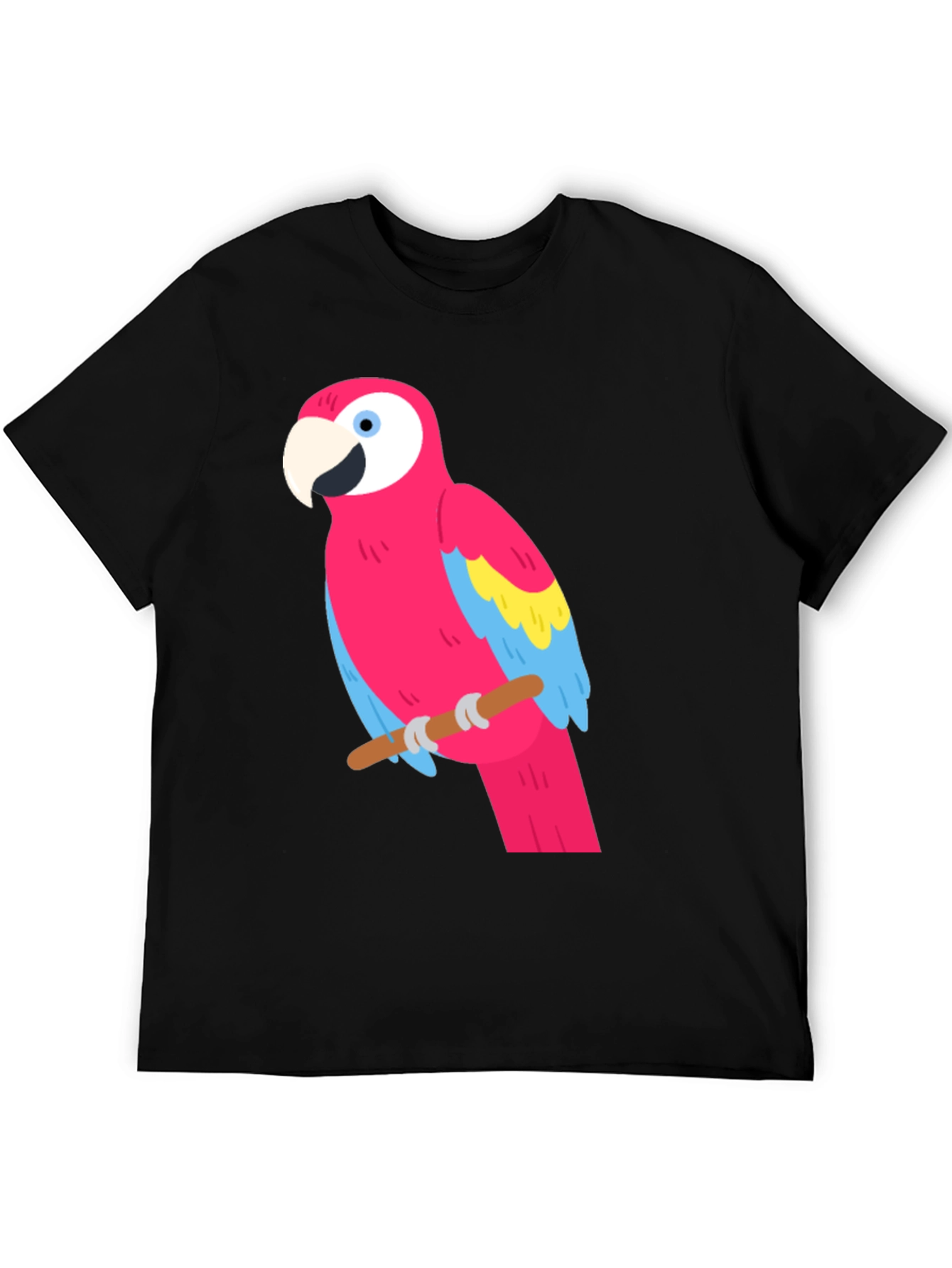Parrot Graphic Tee - Tropical Bird T-Shirt